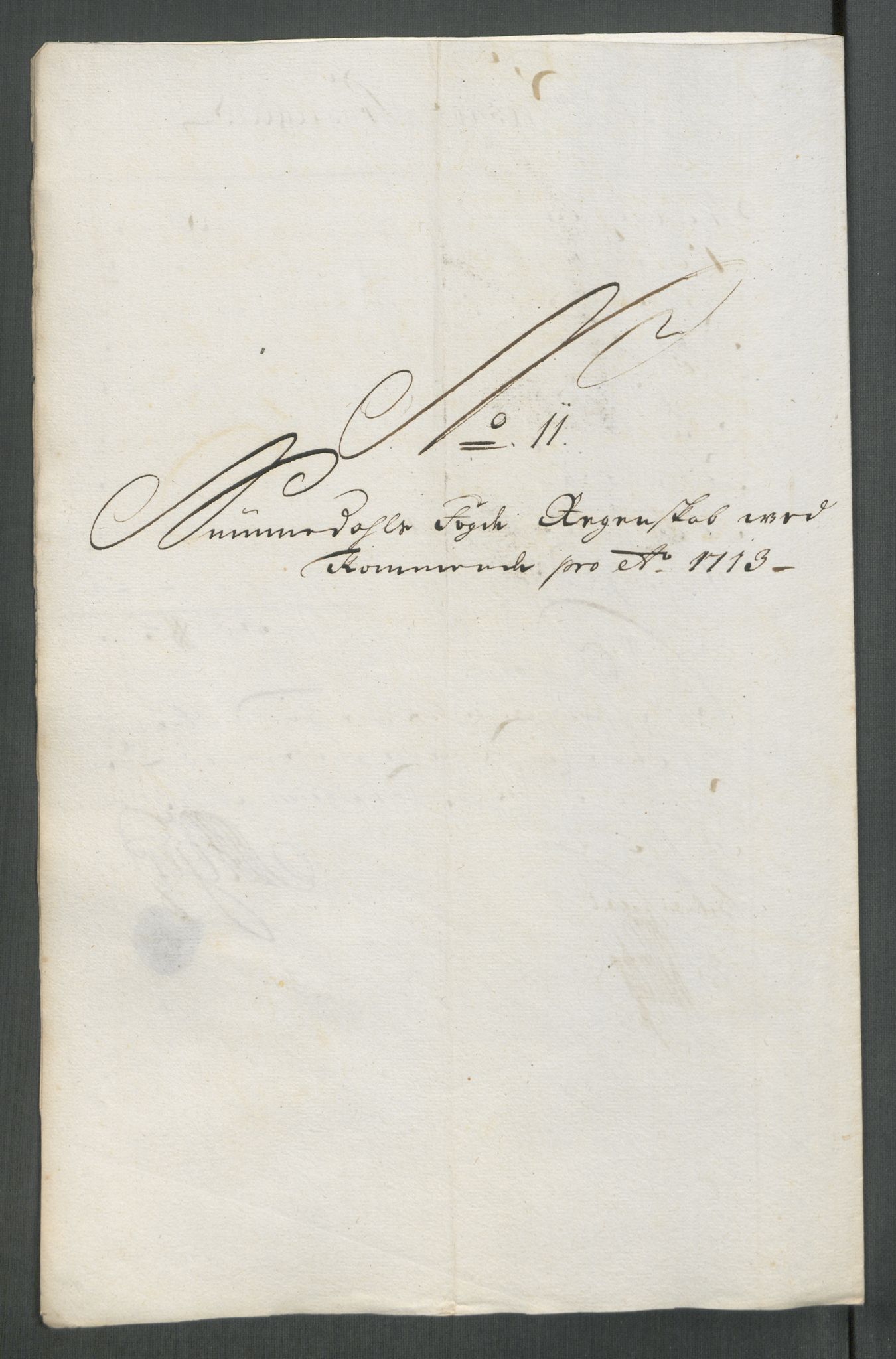 Rentekammeret inntil 1814, Reviderte regnskaper, Fogderegnskap, RA/EA-4092/R64/L4434: Fogderegnskap Namdal, 1713, p. 130