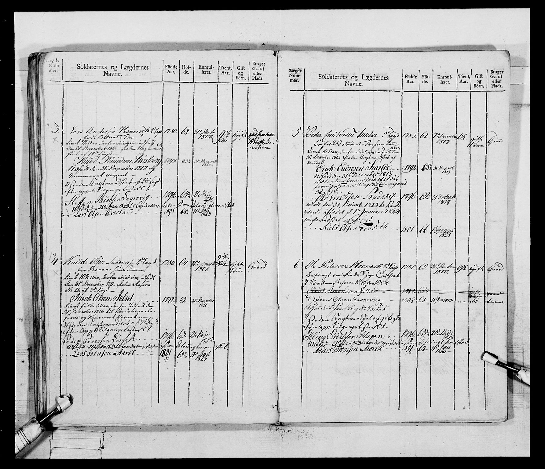 Generalitets- og kommissariatskollegiet, Det kongelige norske kommissariatskollegium, RA/EA-5420/E/Eh/L0083b: 2. Trondheimske nasjonale infanteriregiment, 1810, p. 57