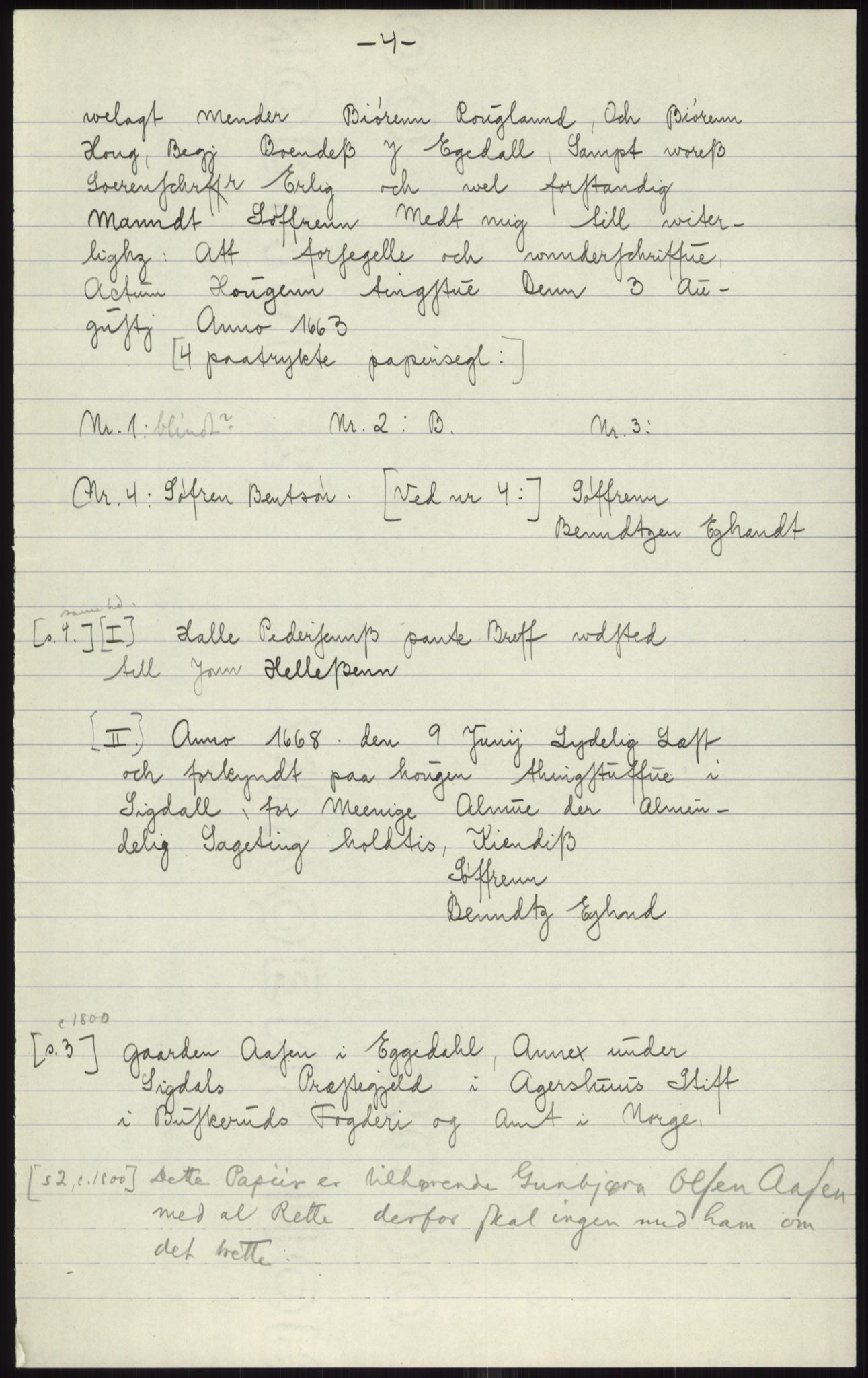 Samlinger til kildeutgivelse, Diplomavskriftsamlingen, AV/RA-EA-4053/H/Ha, p. 1408