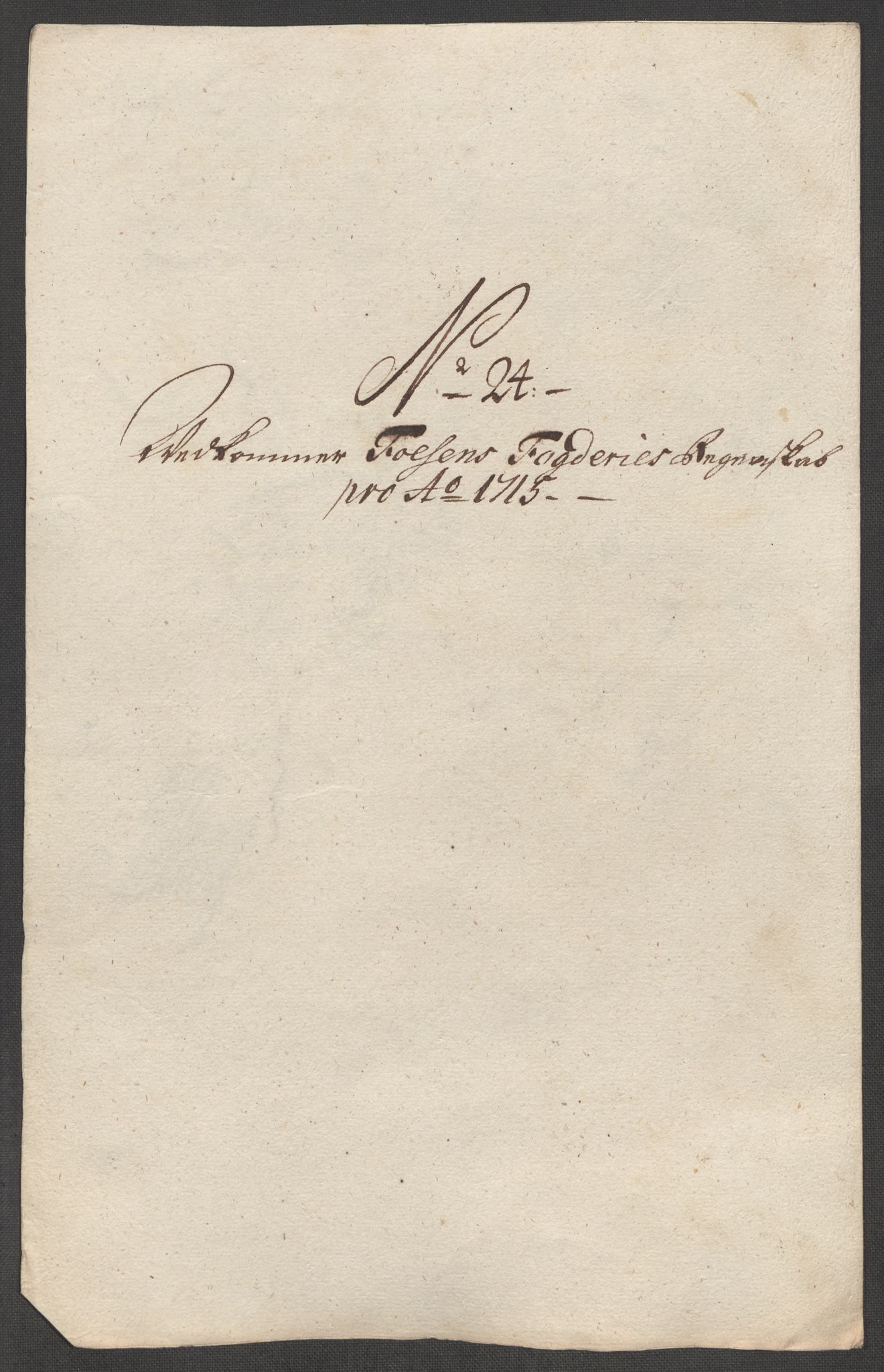 Rentekammeret inntil 1814, Reviderte regnskaper, Fogderegnskap, RA/EA-4092/R57/L3863: Fogderegnskap Fosen, 1715, p. 194