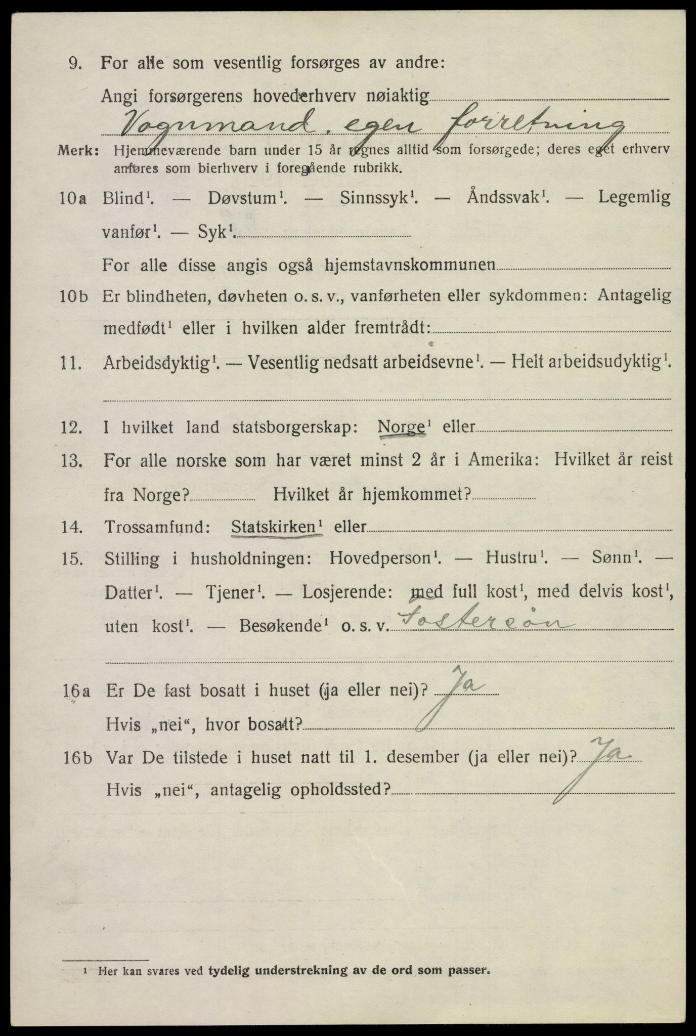 SAKO, 1920 census for Holla, 1920, p. 1846