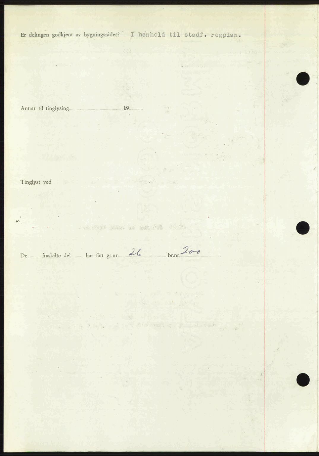 Romsdal sorenskriveri, AV/SAT-A-4149/1/2/2C: Mortgage book no. A28, 1948-1949, Diary no: : 185/1949