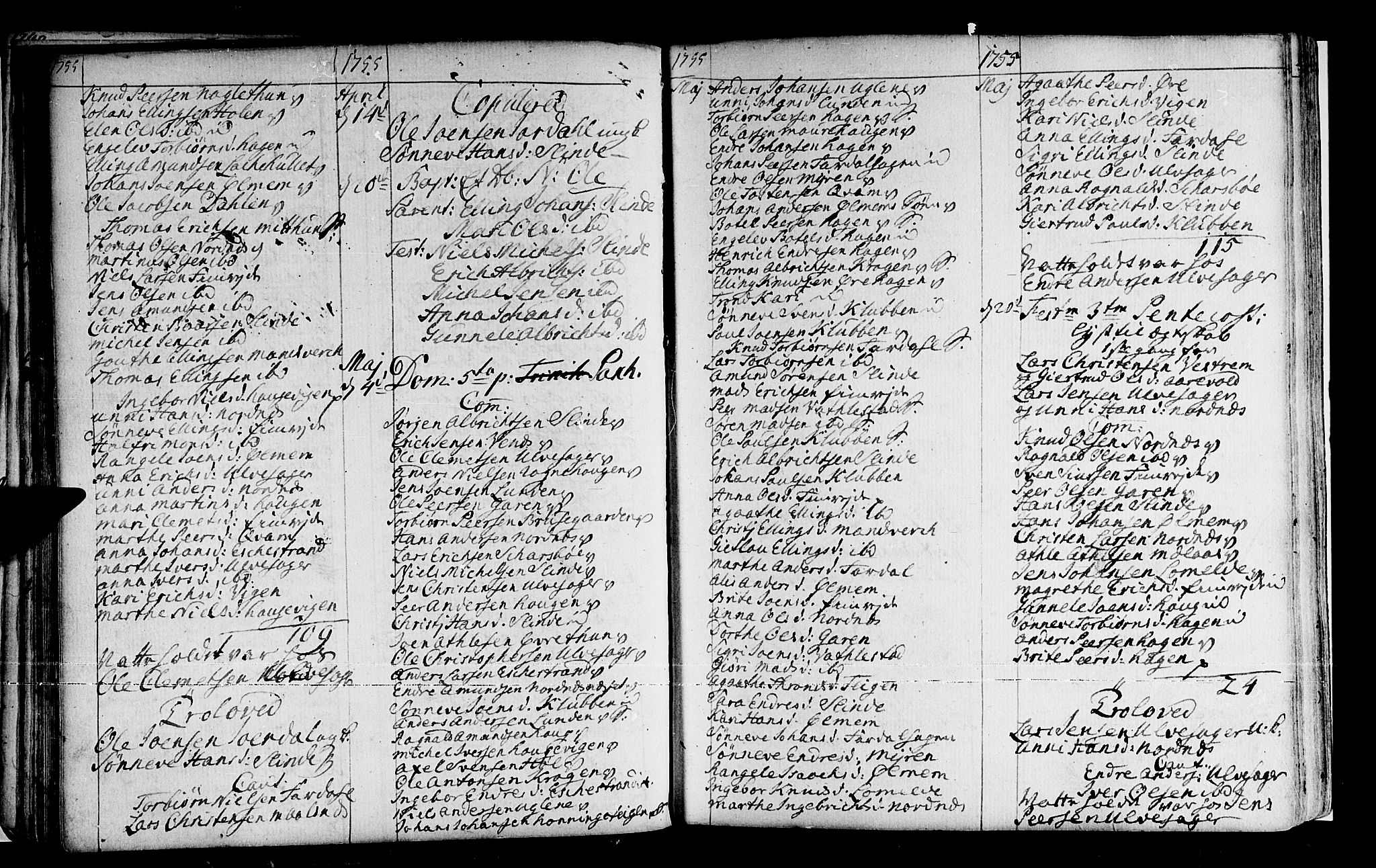 Sogndal sokneprestembete, AV/SAB-A-81301/H/Haa/Haaa/L0004: Parish register (official) no. A 4, 1747-1782, p. 41