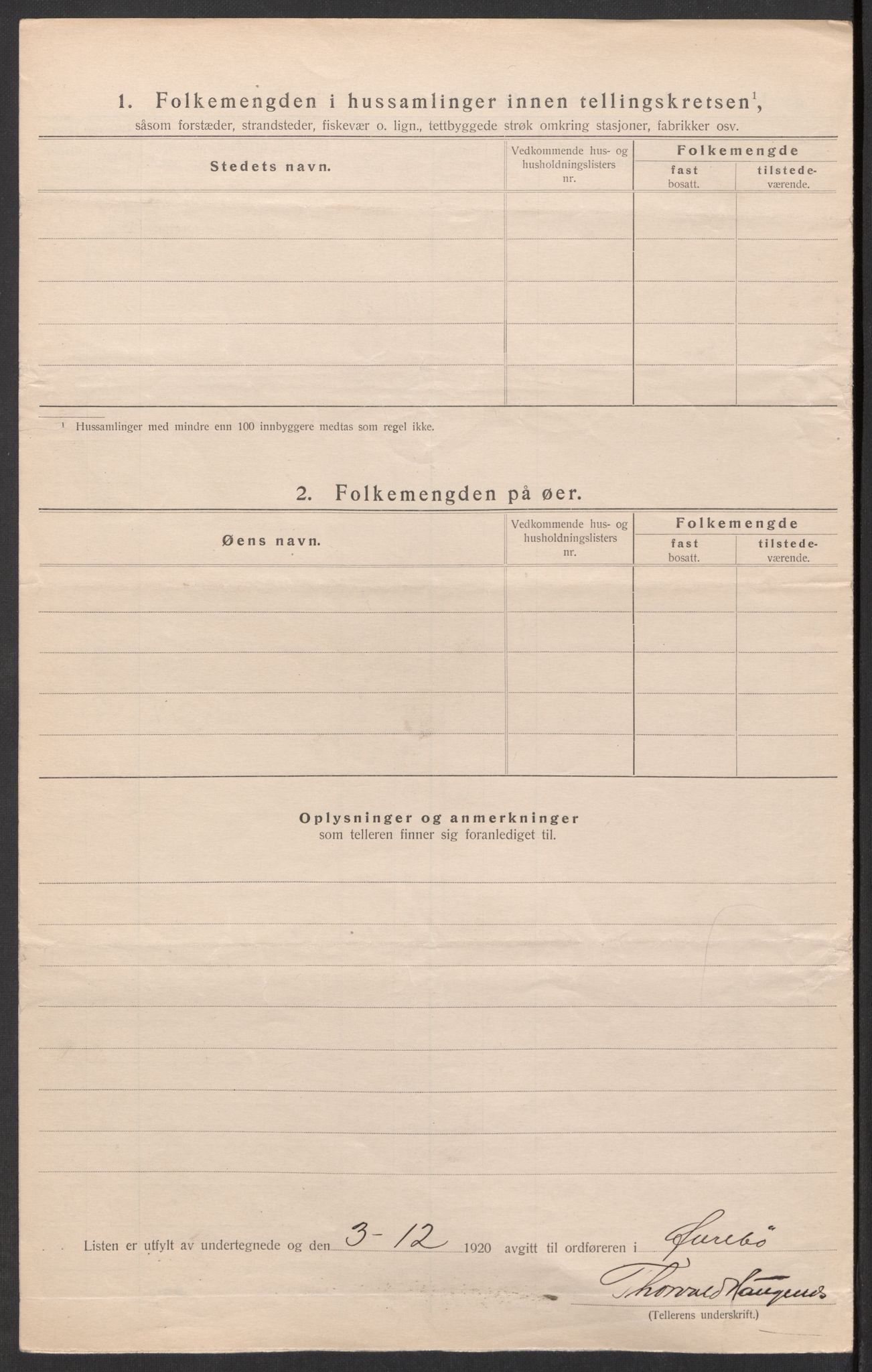 SAK, 1920 census for Øvrebø, 1920, p. 25