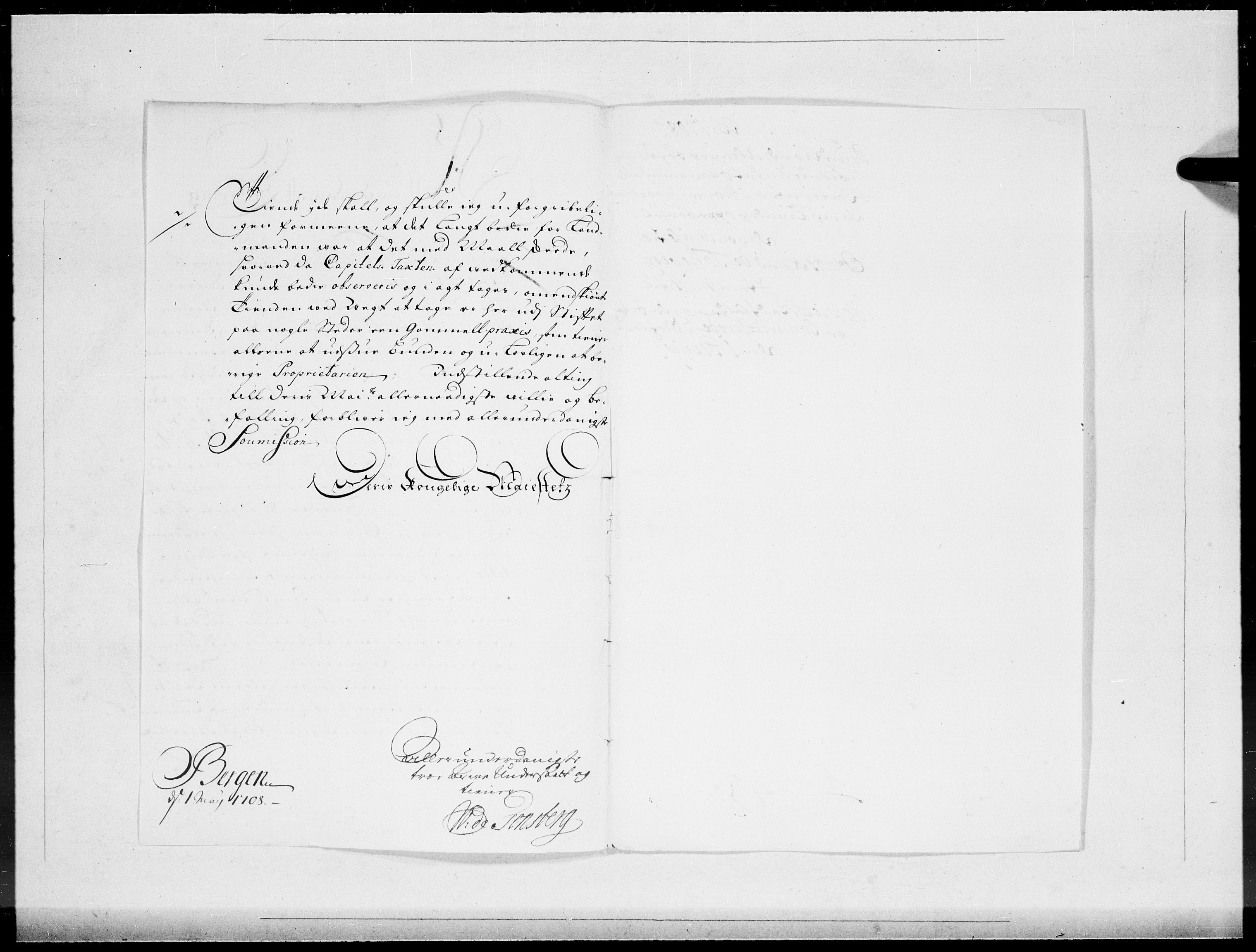 Danske Kanselli 1572-1799, AV/RA-EA-3023/F/Fc/Fcc/Fcca/L0065: Norske innlegg 1572-1799, 1708, p. 520