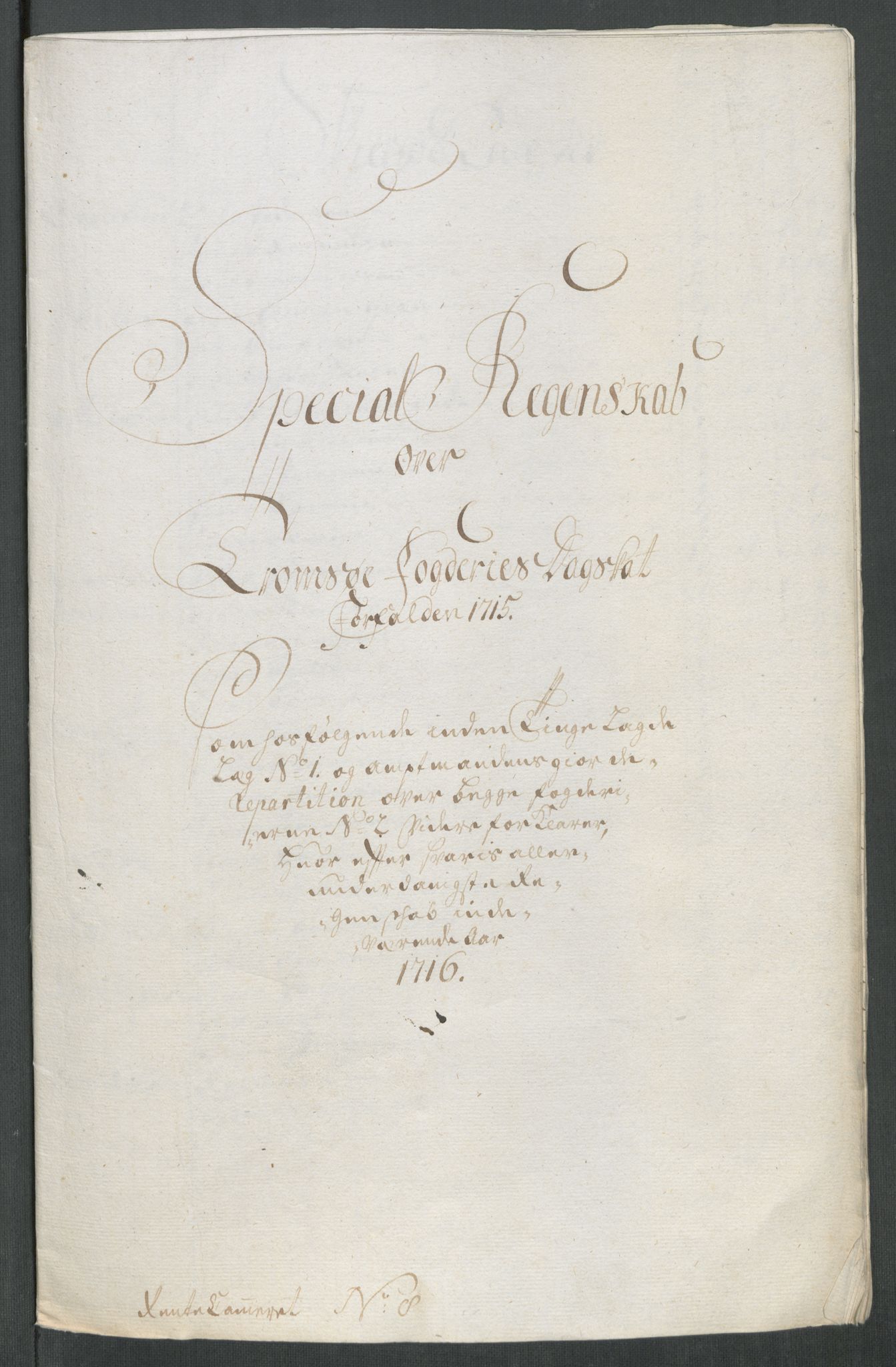 Rentekammeret inntil 1814, Reviderte regnskaper, Fogderegnskap, AV/RA-EA-4092/R68/L4762: Fogderegnskap Senja og Troms, 1716, p. 103