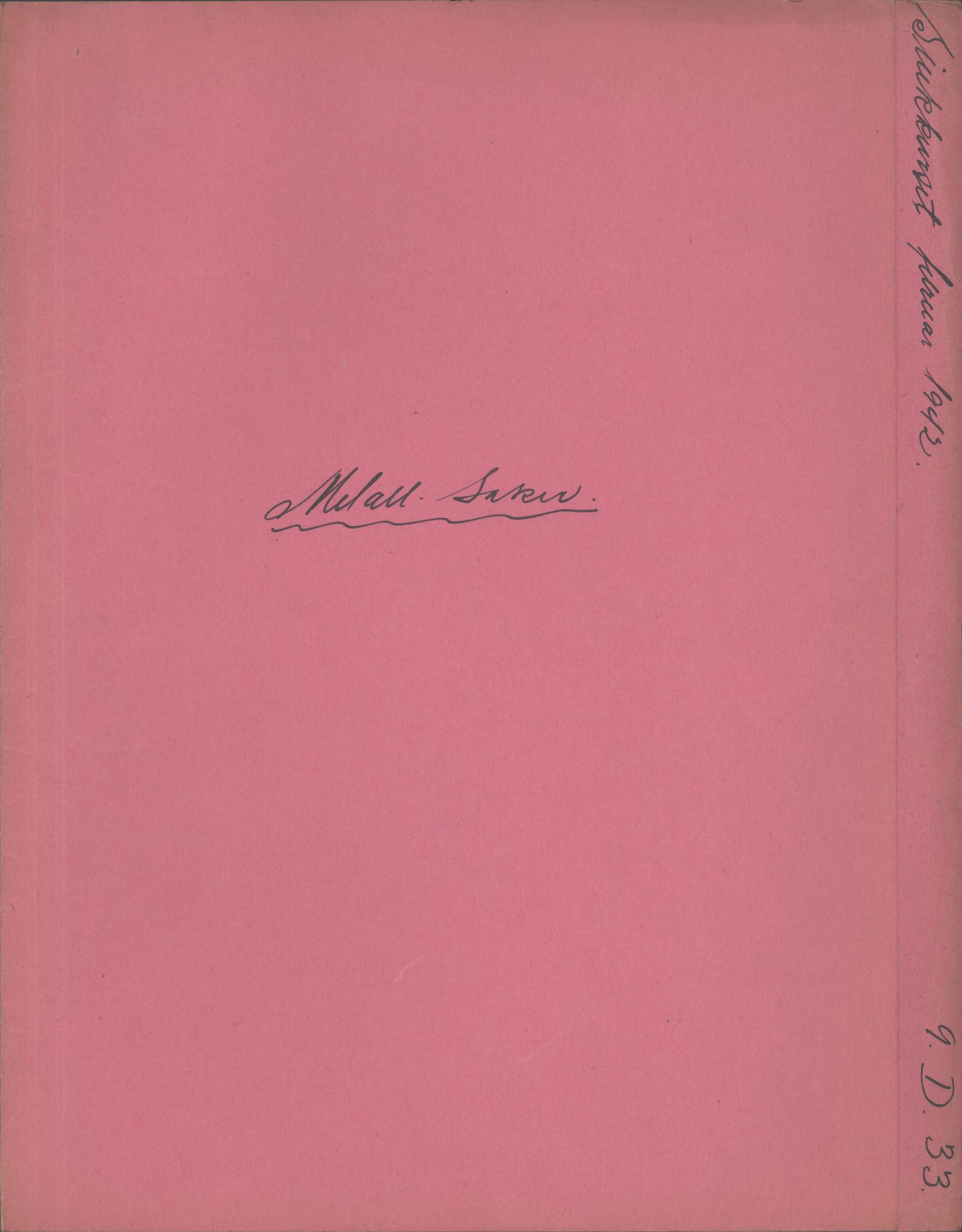 Direktoratet for industriforsyning, Sekretariatet, AV/RA-S-4153/D/Df/L0055: 9. Metallkontoret, 1940-1945, p. 1910