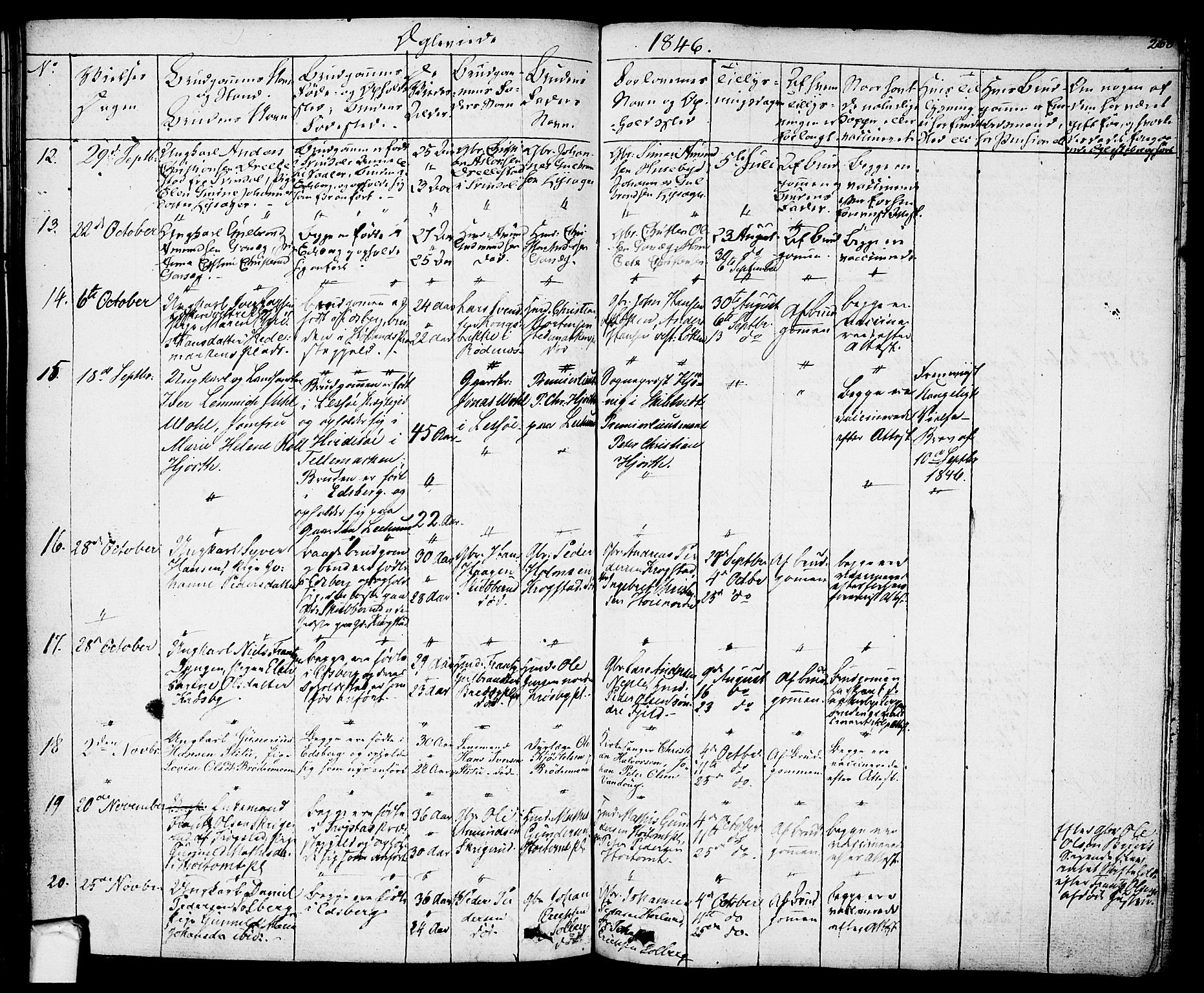 Eidsberg prestekontor Kirkebøker, AV/SAO-A-10905/F/Fa/L0008: Parish register (official) no. I 8, 1832-1848, p. 268