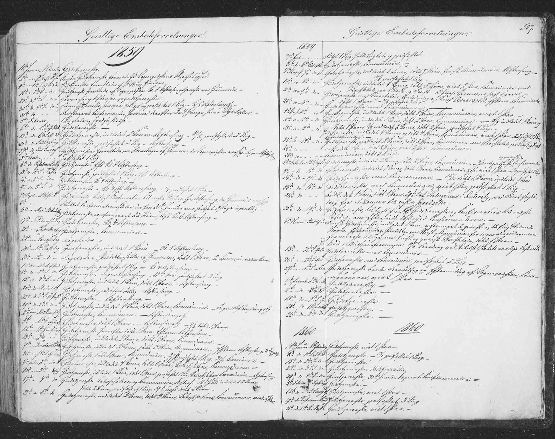 Vadsø sokneprestkontor, AV/SATØ-S-1325/H/Ha/L0004kirke: Parish register (official) no. 4, 1854-1880, p. 507