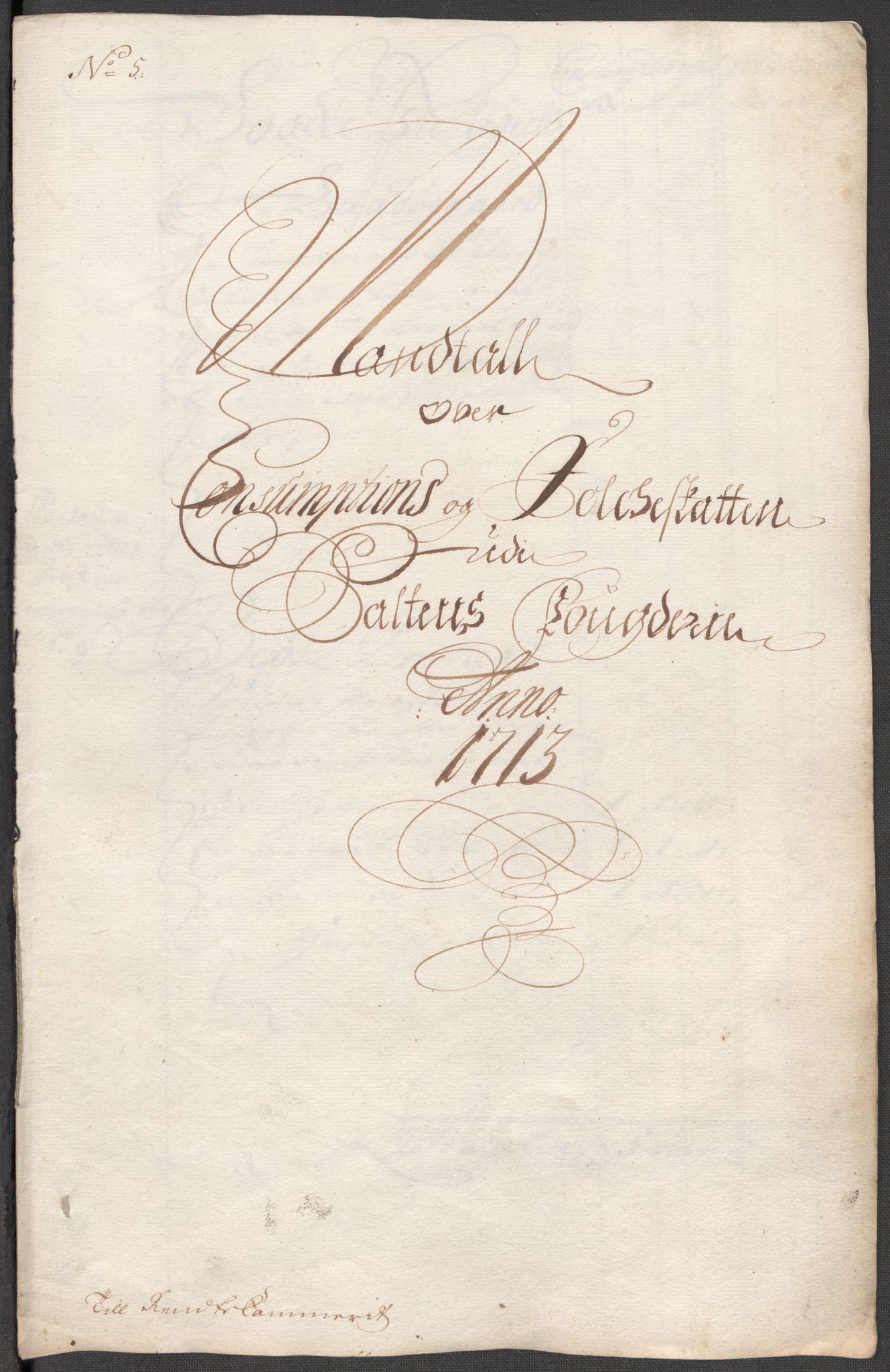 Rentekammeret inntil 1814, Reviderte regnskaper, Fogderegnskap, AV/RA-EA-4092/R66/L4583: Fogderegnskap Salten, 1713, p. 83