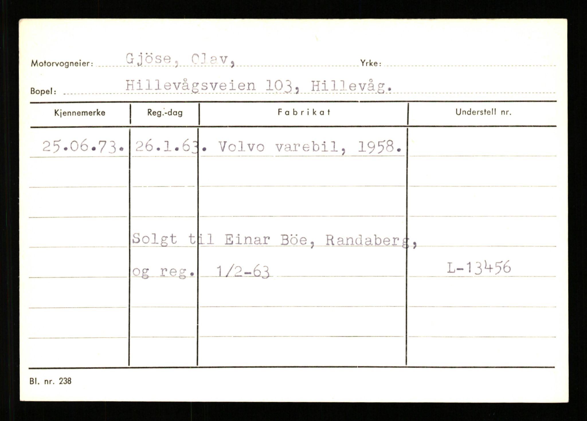 Stavanger trafikkstasjon, AV/SAST-A-101942/0/G/L0011: Registreringsnummer: 240000 - 363477, 1930-1971, p. 429