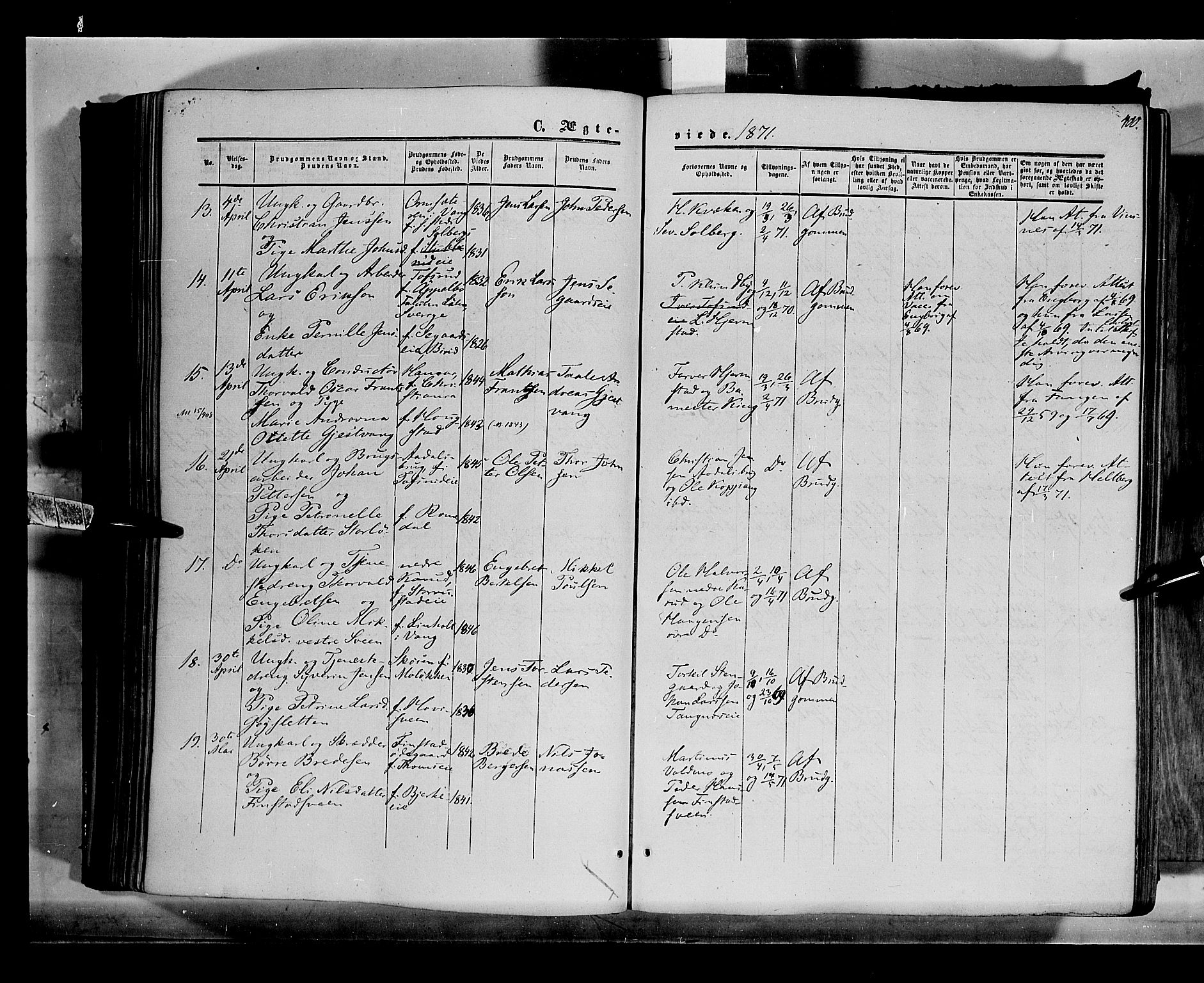 Løten prestekontor, SAH/PREST-022/K/Ka/L0008: Parish register (official) no. 8, 1860-1877, p. 400