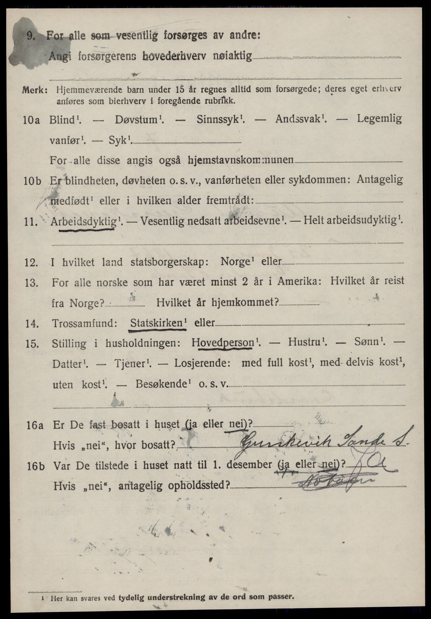 SAT, 1920 census for Herøy (MR), 1920, p. 7066