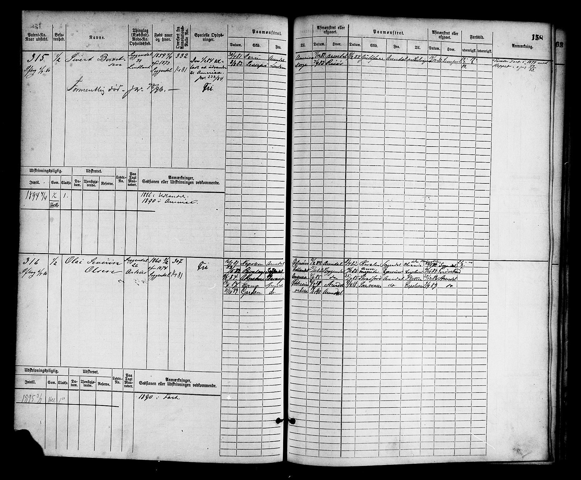 Sogndal mønstringskrets, SAK/2031-0020/F/Fb/L0001: Hovedrulle nr. 1-382, P-2, 1870-1889, p. 170