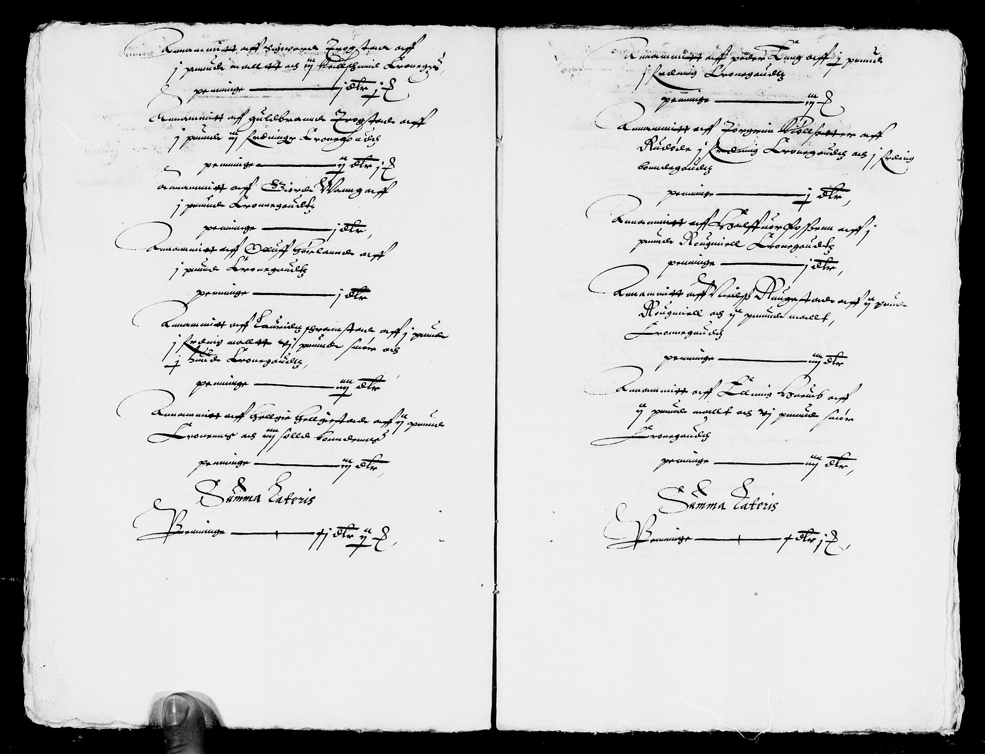 Rentekammeret inntil 1814, Reviderte regnskaper, Lensregnskaper, AV/RA-EA-5023/R/Rb/Rba/L0036: Akershus len, 1614-1615