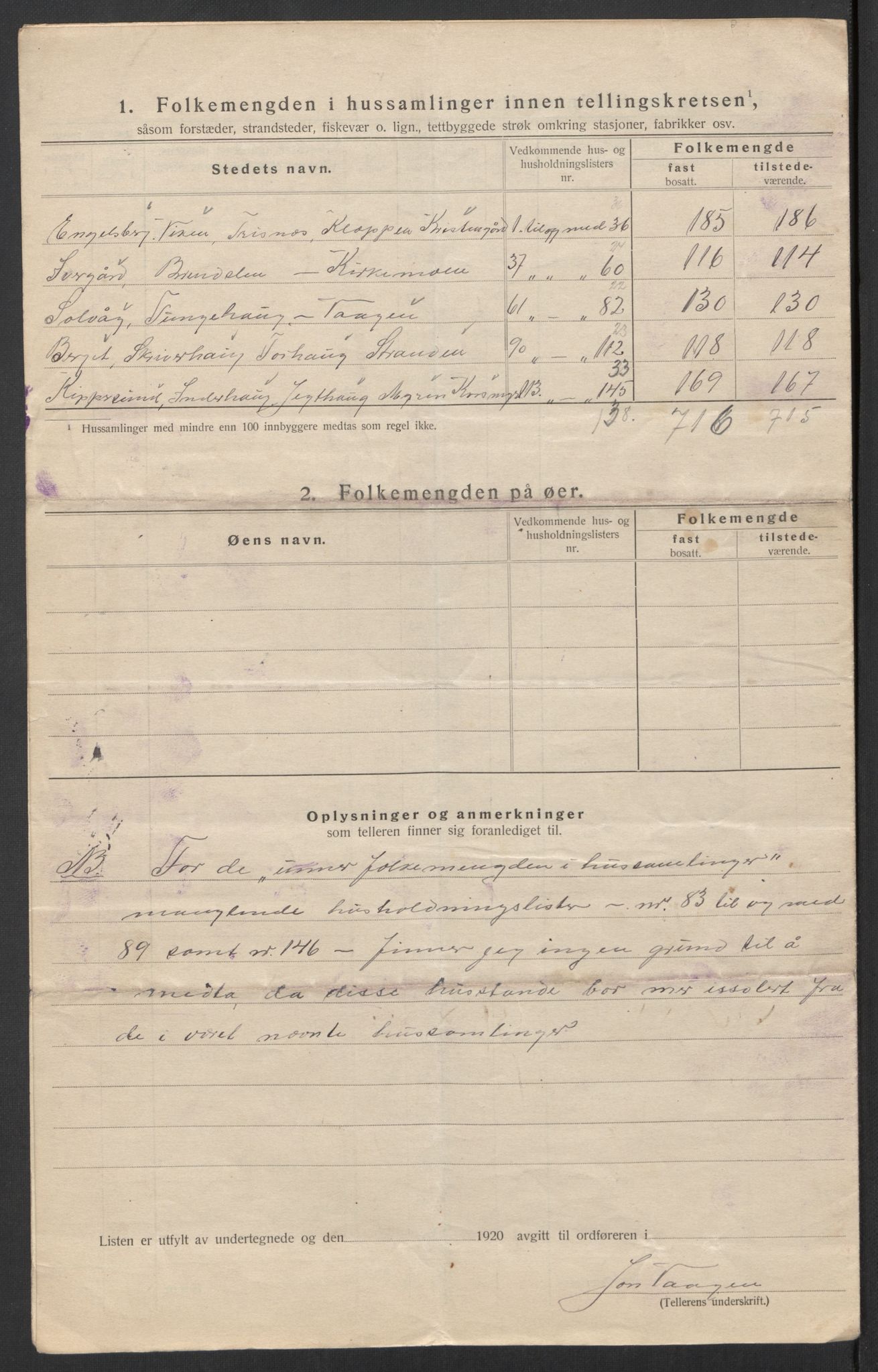 SAT, 1920 census for Bud, 1920, p. 14