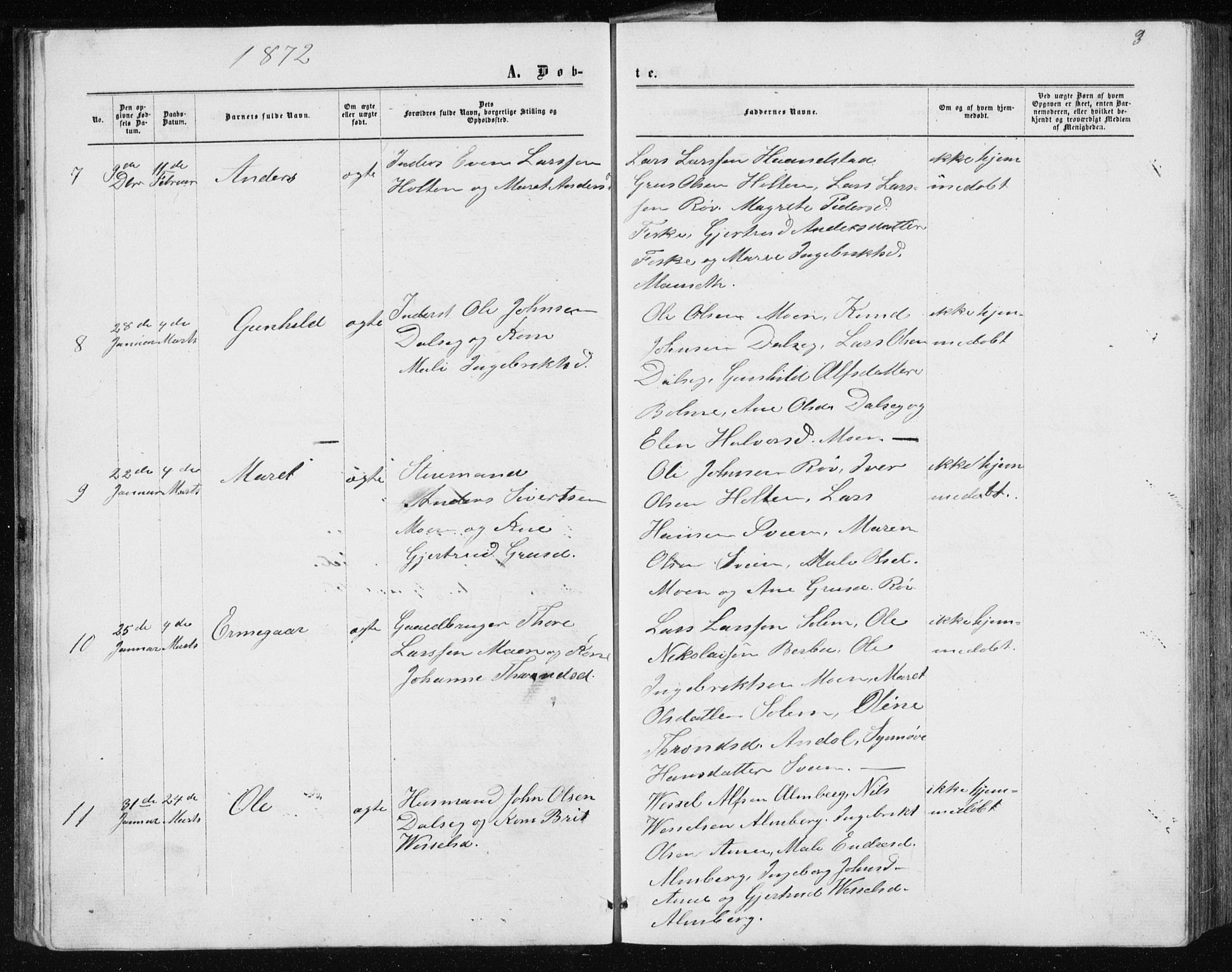 Ministerialprotokoller, klokkerbøker og fødselsregistre - Møre og Romsdal, AV/SAT-A-1454/597/L1064: Parish register (copy) no. 597C01, 1866-1898, p. 33