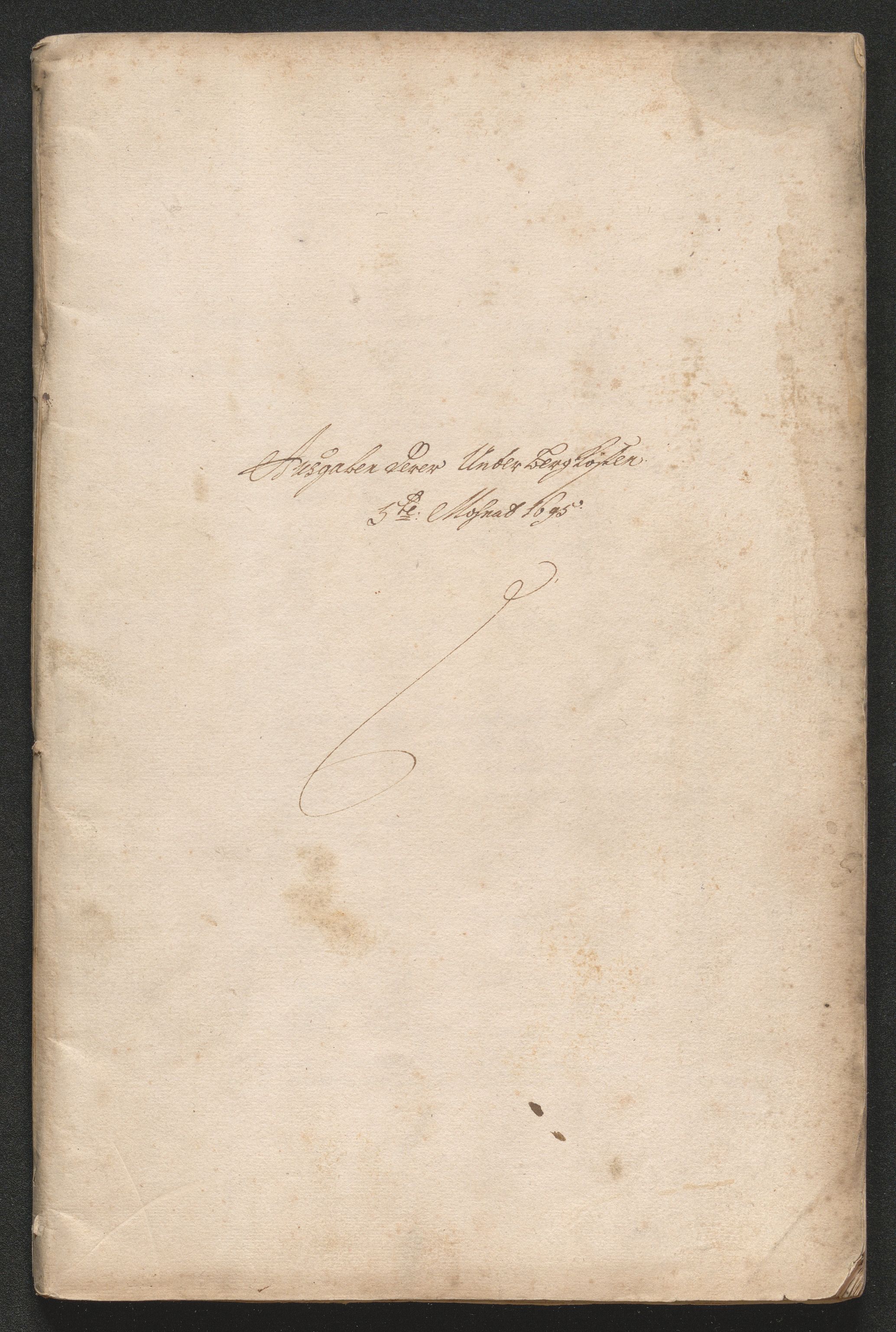 Kongsberg Sølvverk 1623-1816, AV/SAKO-EA-3135/001/D/Dc/Dcd/L0069: Utgiftsregnskap for gruver m.m., 1695, p. 161