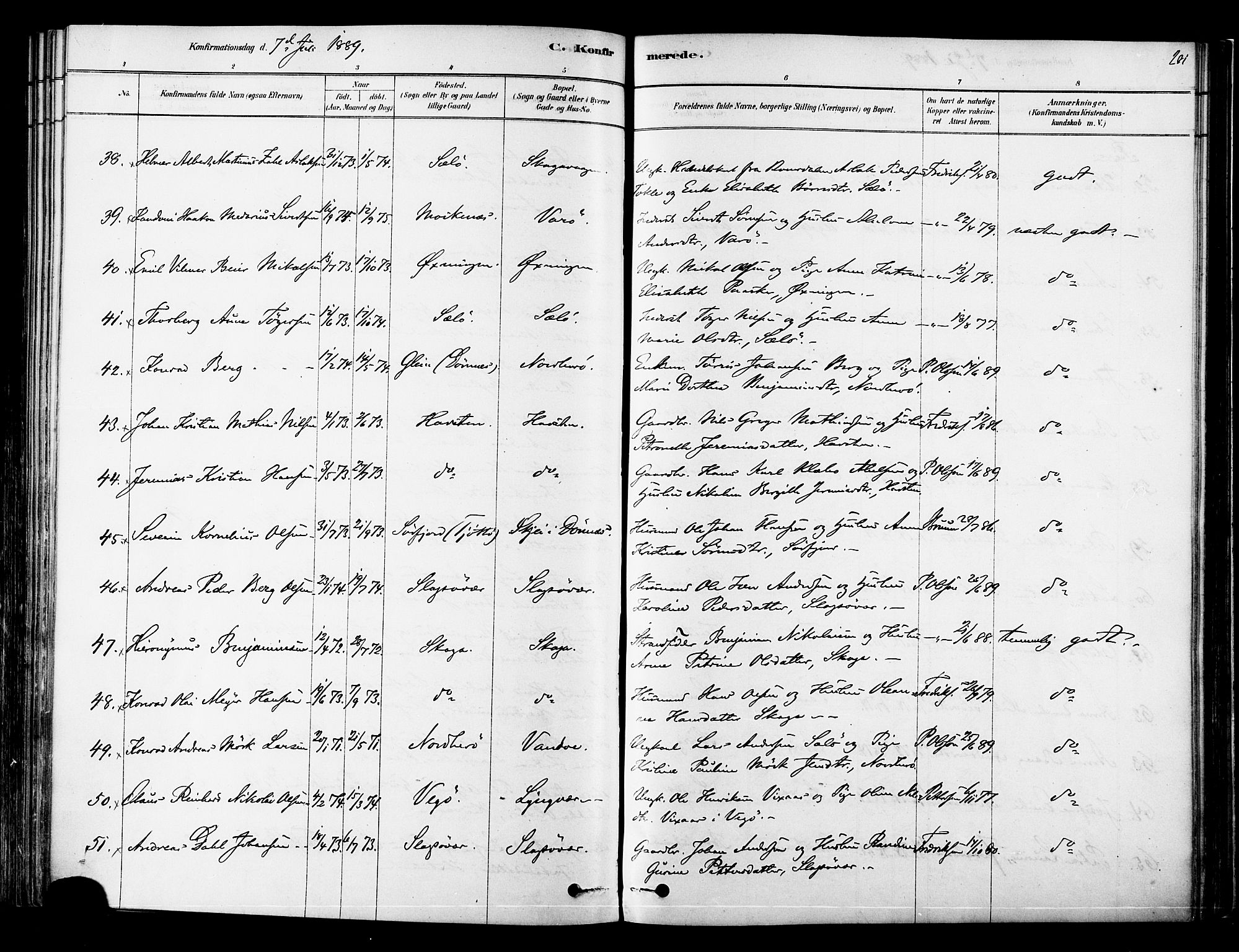 Ministerialprotokoller, klokkerbøker og fødselsregistre - Nordland, AV/SAT-A-1459/834/L0507: Parish register (official) no. 834A05, 1878-1892, p. 281