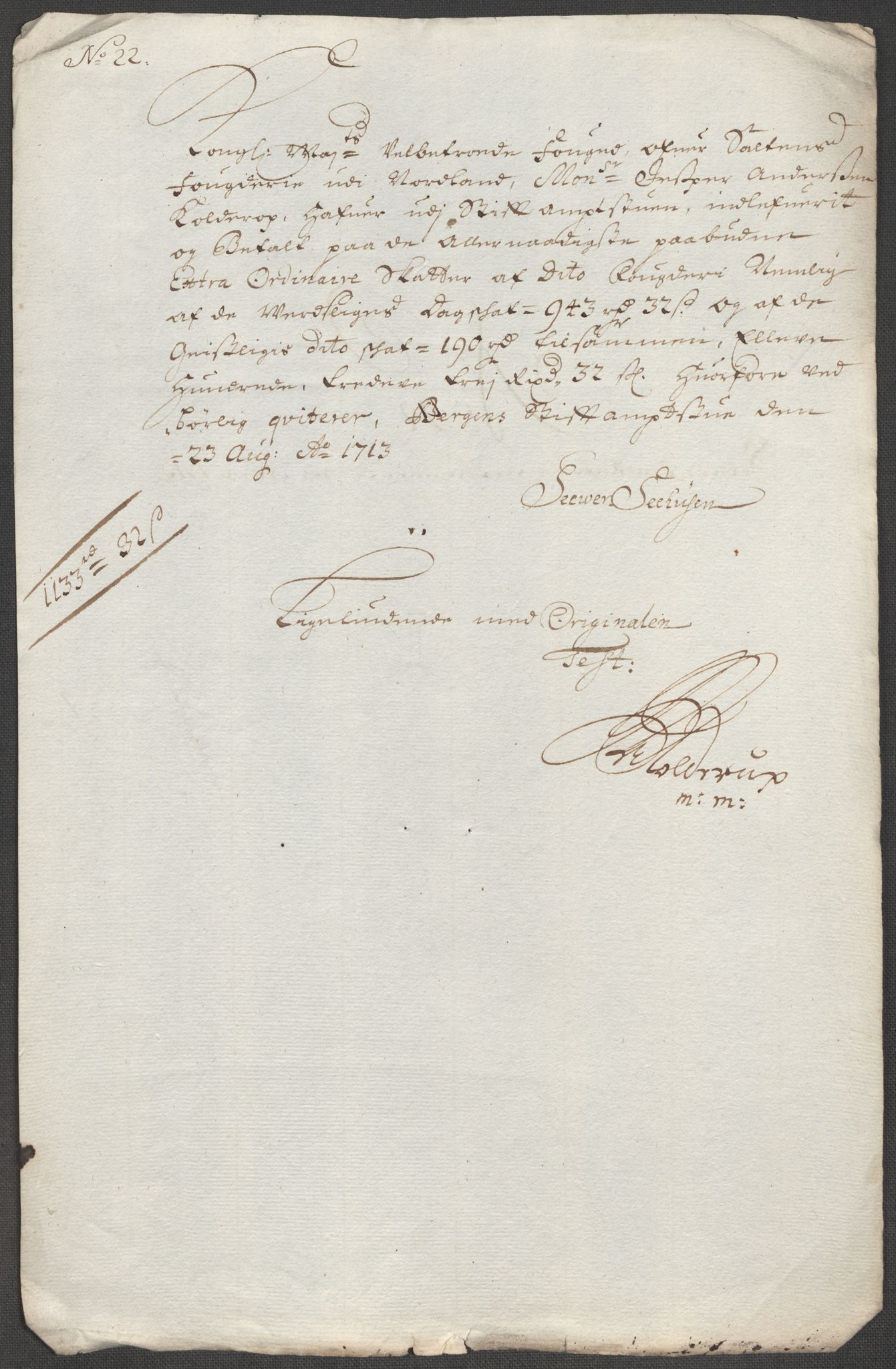 Rentekammeret inntil 1814, Reviderte regnskaper, Fogderegnskap, AV/RA-EA-4092/R66/L4583: Fogderegnskap Salten, 1713, p. 212