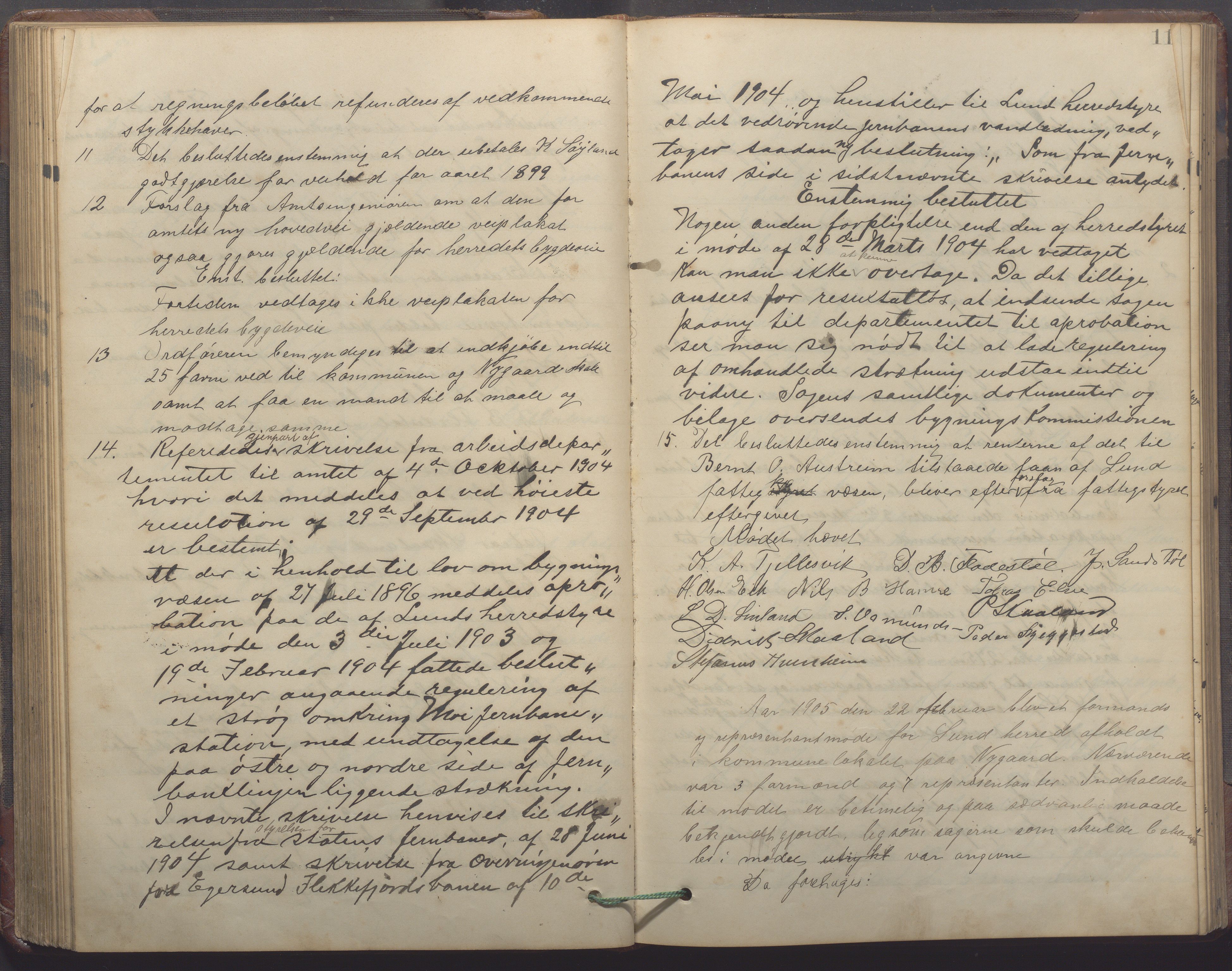 Lund kommune - Formannskapet/Formannskapskontoret, IKAR/K-101761/A/Aa/Aaa/L0005: Forhandlingsprotokoll, 1895-1913, p. 112b-113a