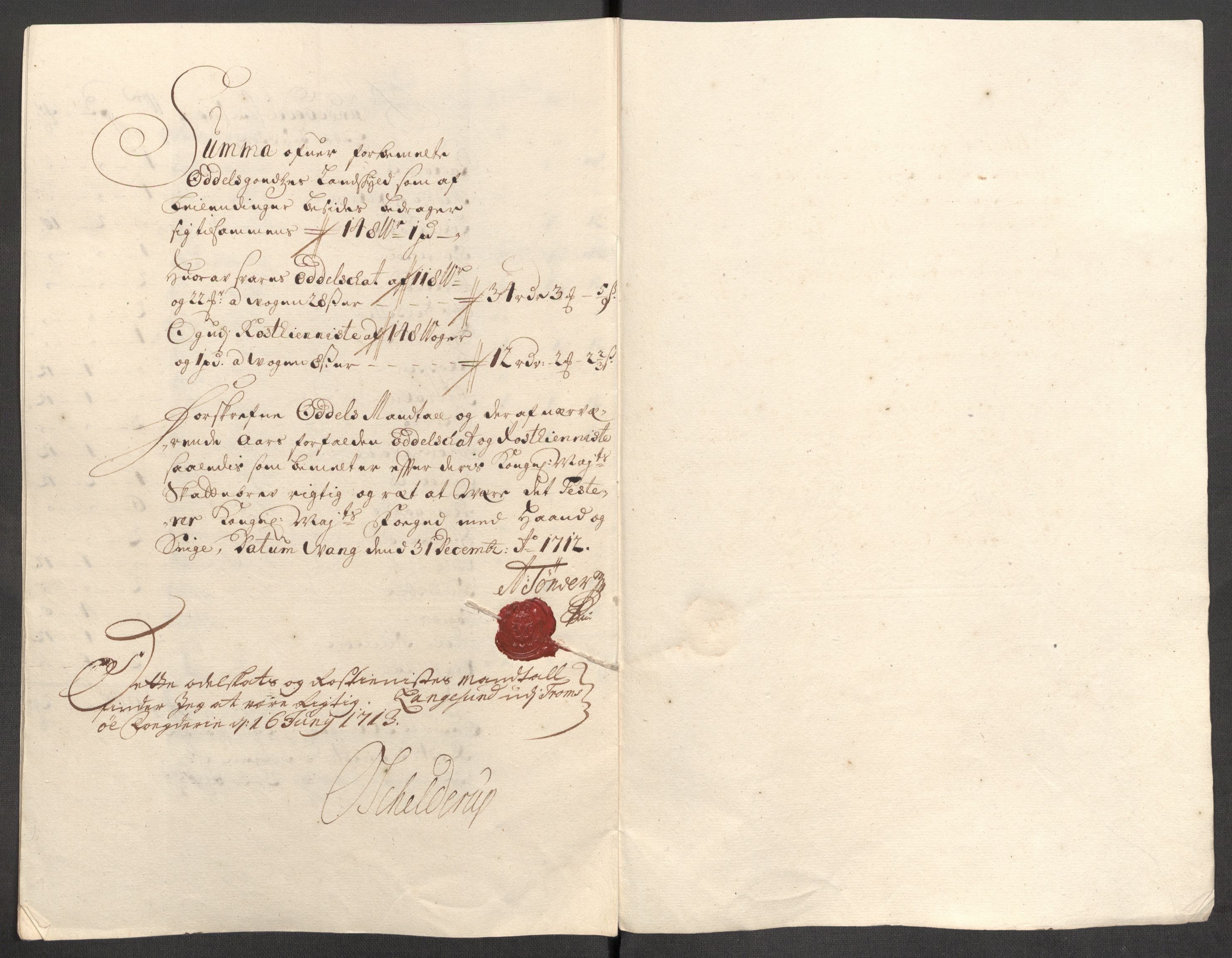 Rentekammeret inntil 1814, Reviderte regnskaper, Fogderegnskap, AV/RA-EA-4092/R68/L4758: Fogderegnskap Senja og Troms, 1711-1712, p. 384