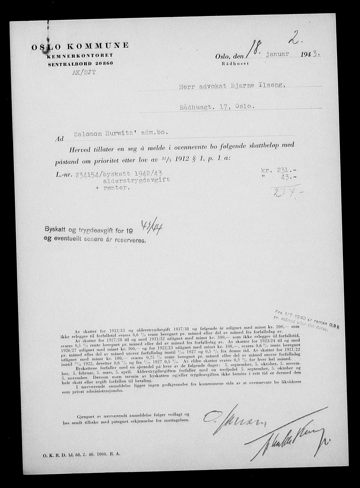 Justisdepartementet, Tilbakeføringskontoret for inndratte formuer, AV/RA-S-1564/H/Hc/Hcc/L0945: --, 1945-1947, p. 28