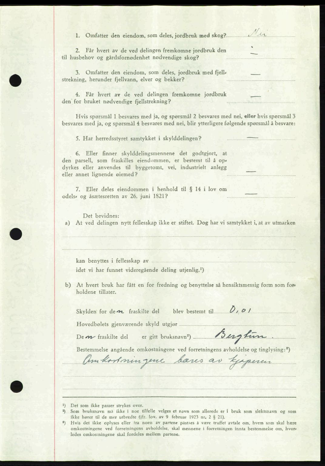 Romsdal sorenskriveri, AV/SAT-A-4149/1/2/2C: Mortgage book no. A22, 1947-1947, Diary no: : 59/1947