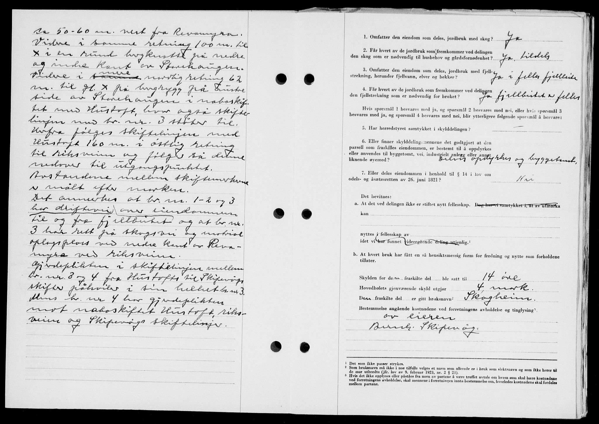 Ryfylke tingrett, SAST/A-100055/001/II/IIB/L0116: Mortgage book no. 95, 1951-1952, Diary no: : 171/1952