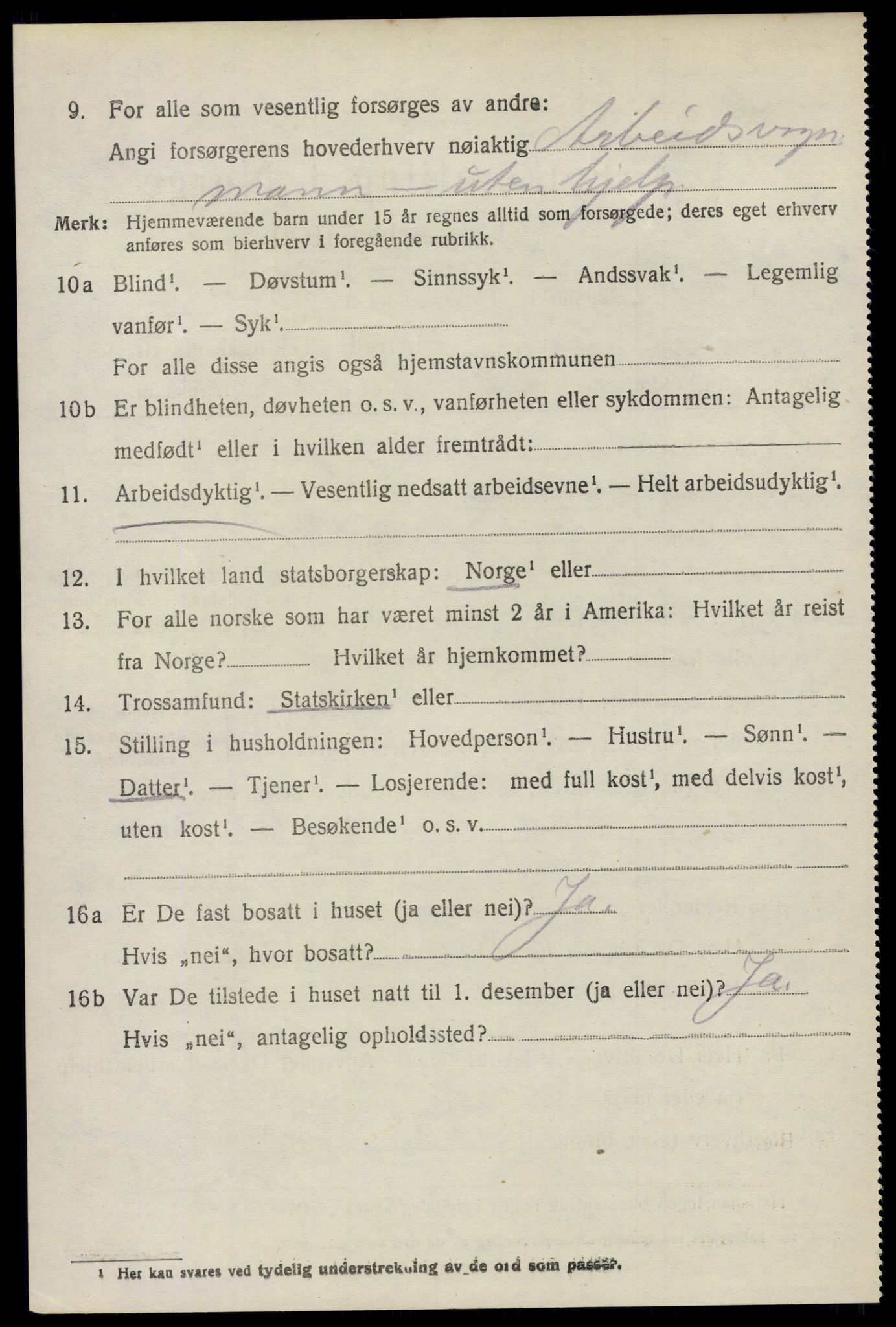 SAO, 1920 census for Glemmen, 1920, p. 23562