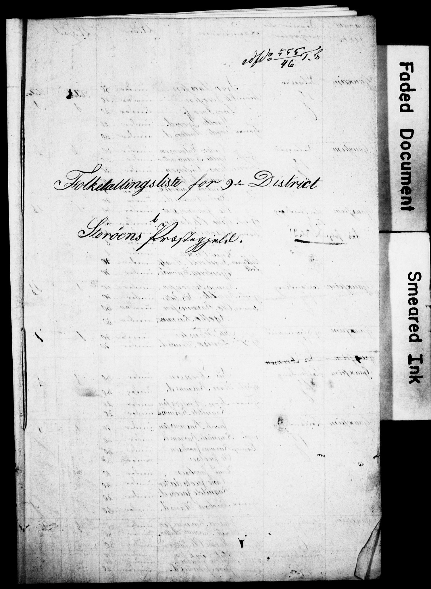 , Census 1845 for Stord, 1845, p. 19