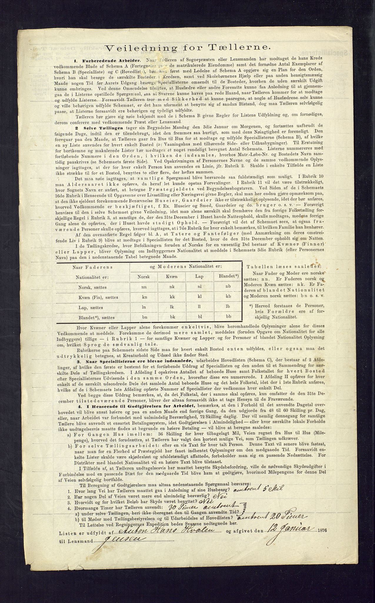 SAKO, 1875 census for 0819P Holla, 1875, p. 20