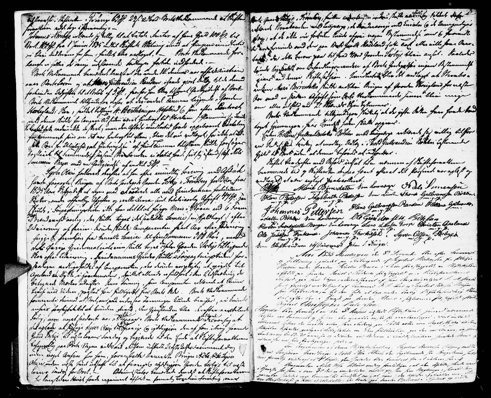 Rakkestad sorenskriveri, SAO/A-10686/H/Hd/L0001: Skifteforhandlingsprotokoller, 1835-1843, p. 2b-3a