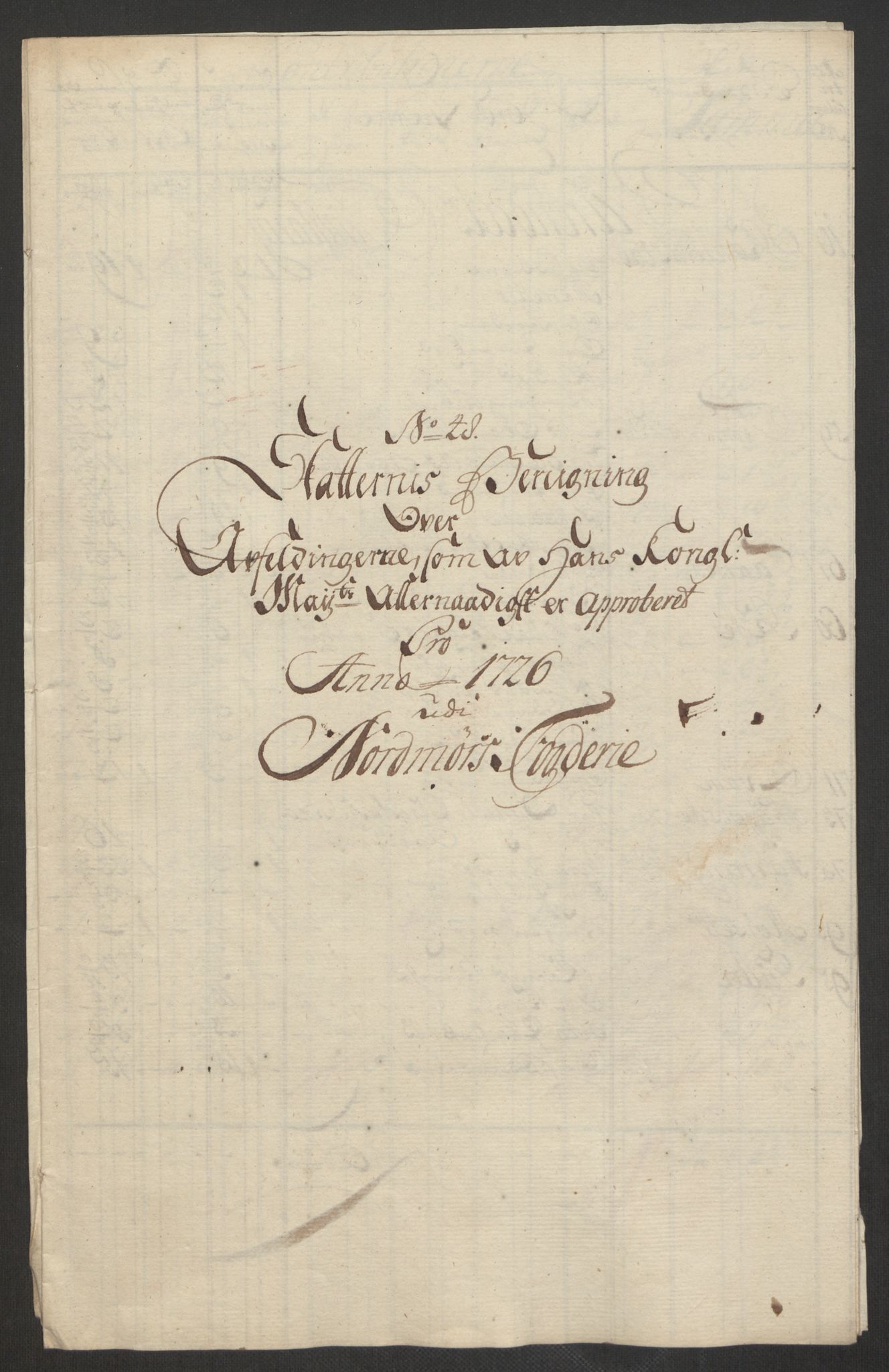 Rentekammeret inntil 1814, Reviderte regnskaper, Fogderegnskap, RA/EA-4092/R56/L3759: Fogderegnskap Nordmøre, 1726, p. 265