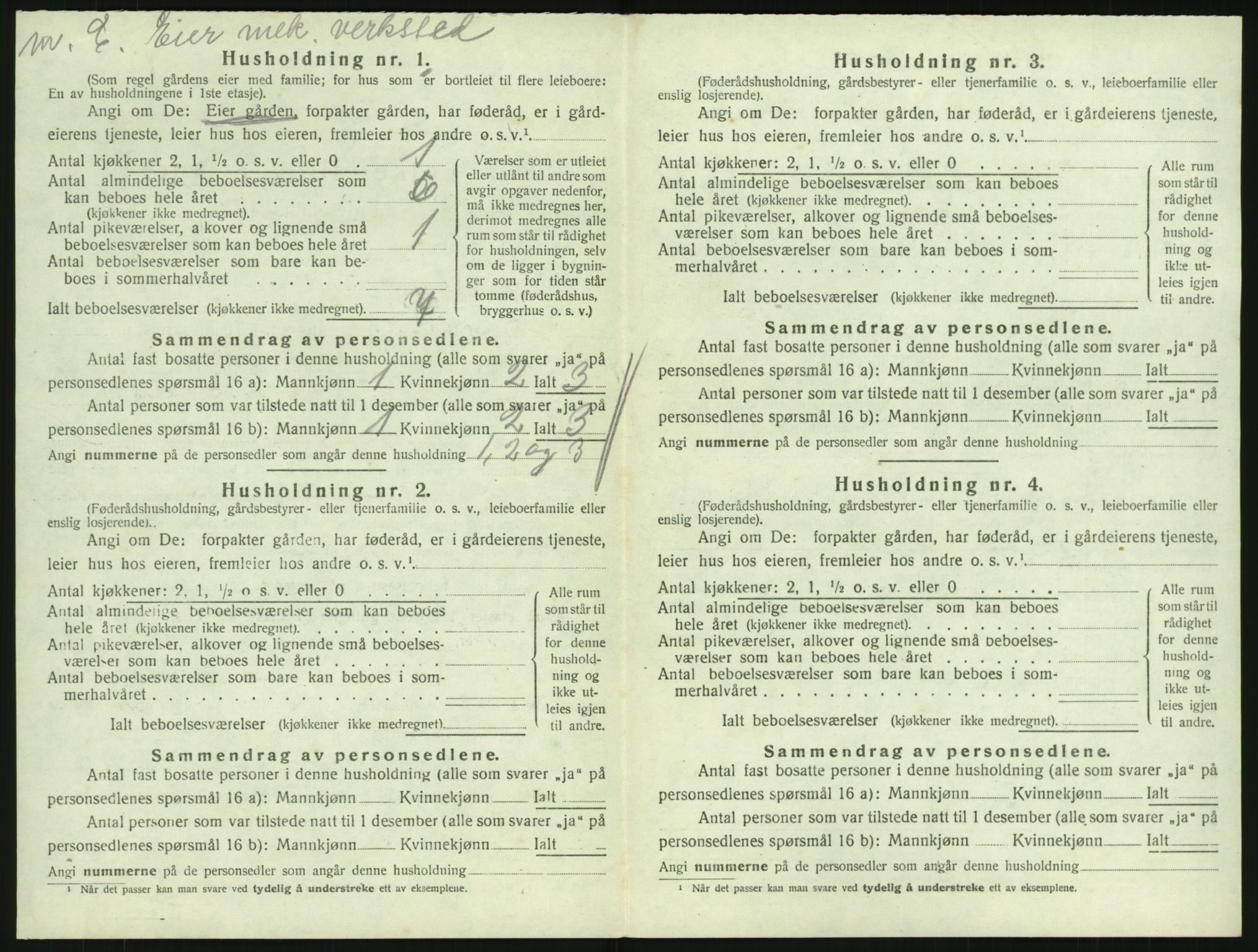 SAKO, 1920 census for Hedrum, 1920, p. 118