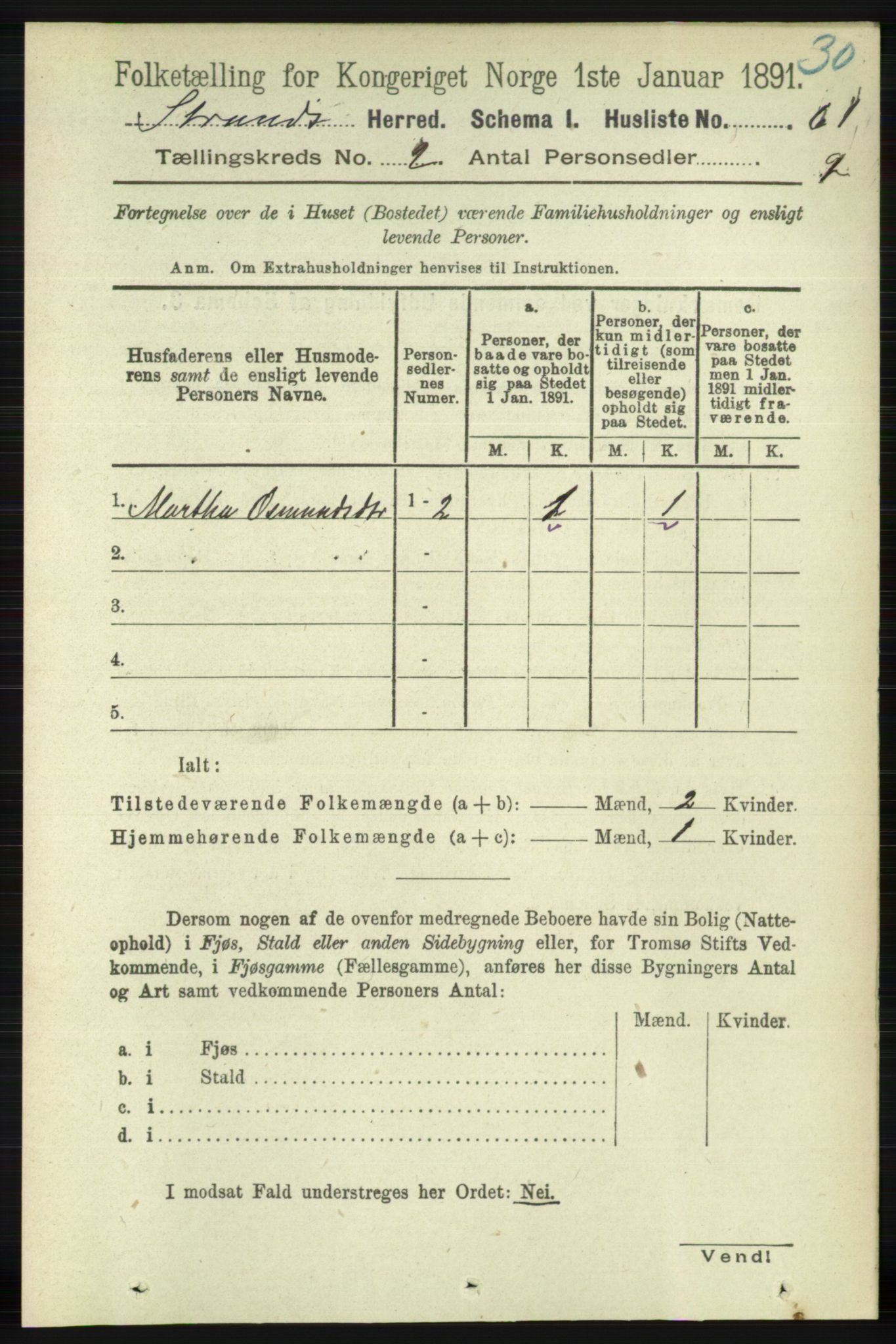 RA, 1891 census for 1130 Strand, 1891, p. 414