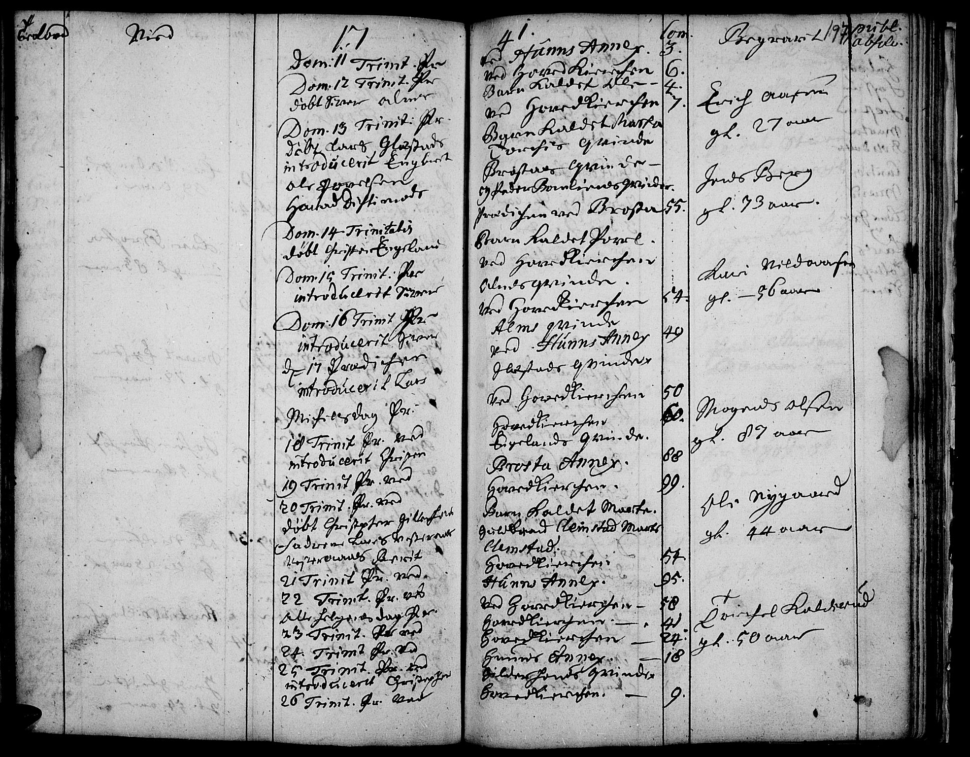 Vardal prestekontor, SAH/PREST-100/H/Ha/Haa/L0001: Parish register (official) no. 1, 1706-1748, p. 197