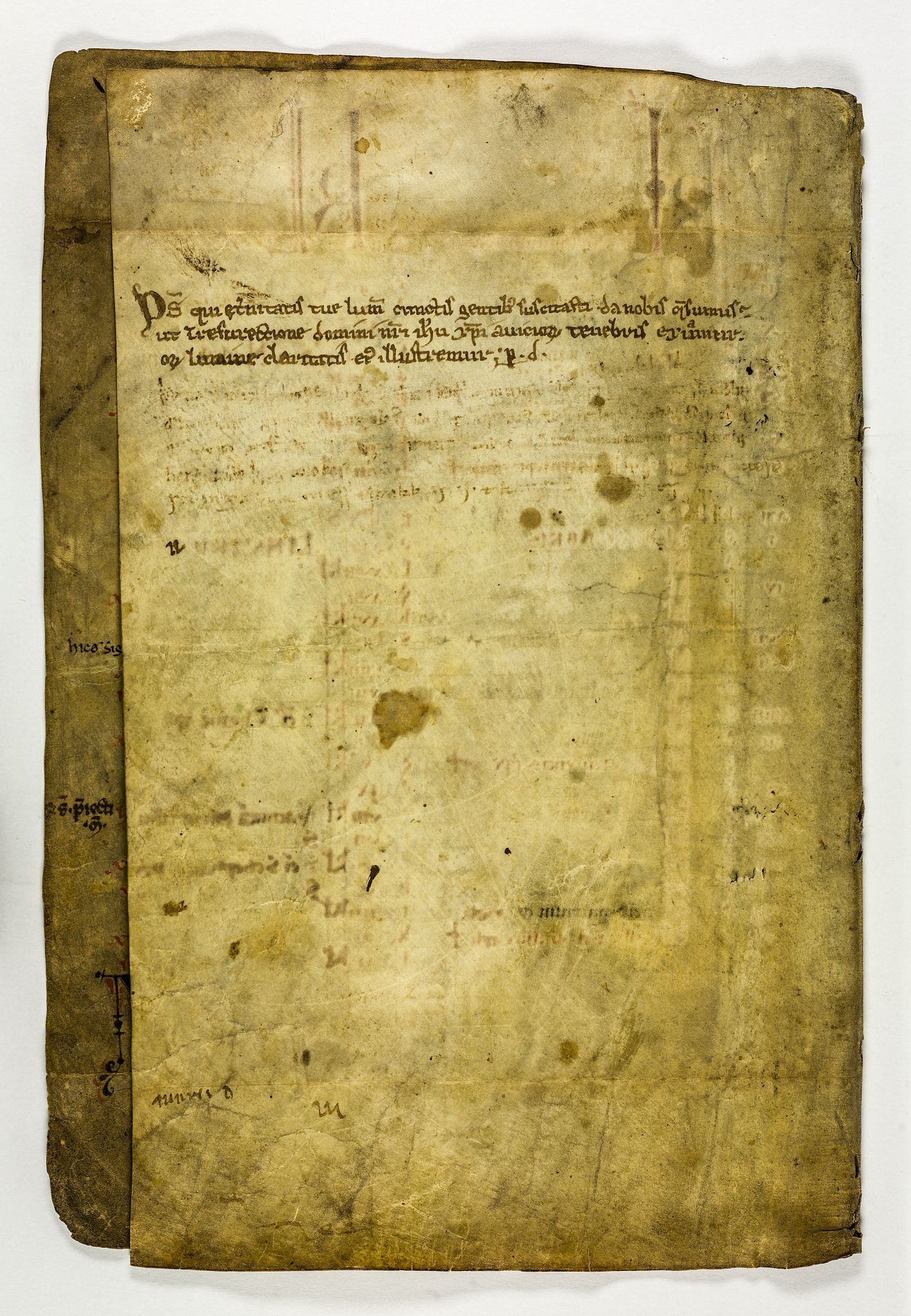 Riksarkivets diplomsamling, AV/RA-EA-5965/F26/L0006: Norrøne membranfragmenter bestand 67-87, 1100-1536, p. 54