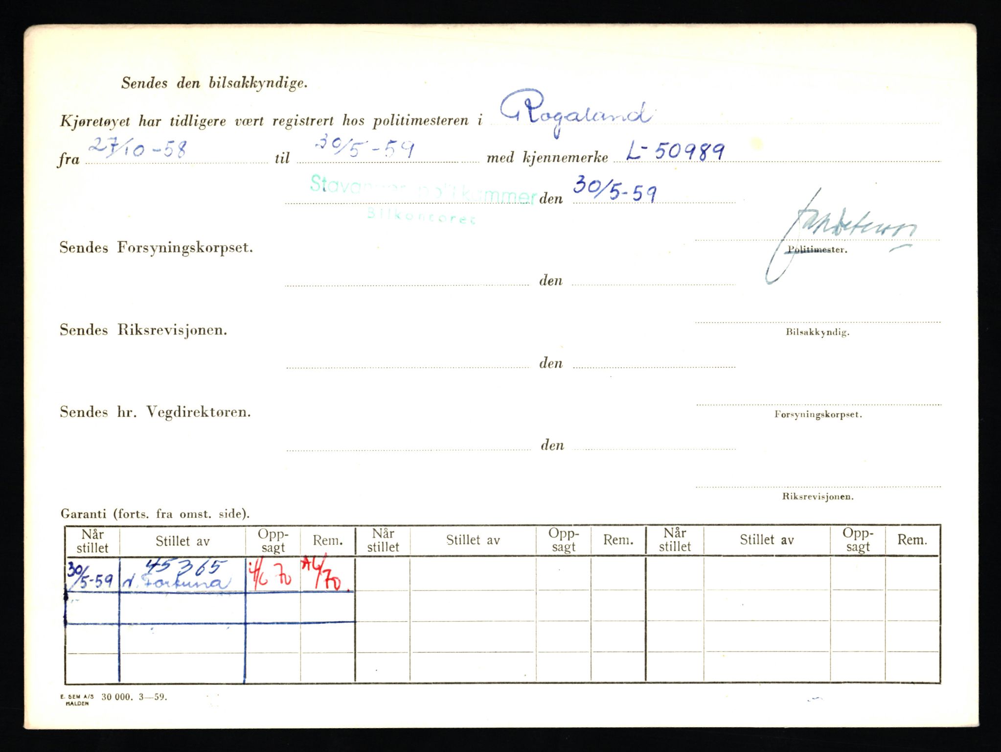 Stavanger trafikkstasjon, AV/SAST-A-101942/0/F/L0014: L-5080 - L-5499, 1930-1971, p. 754