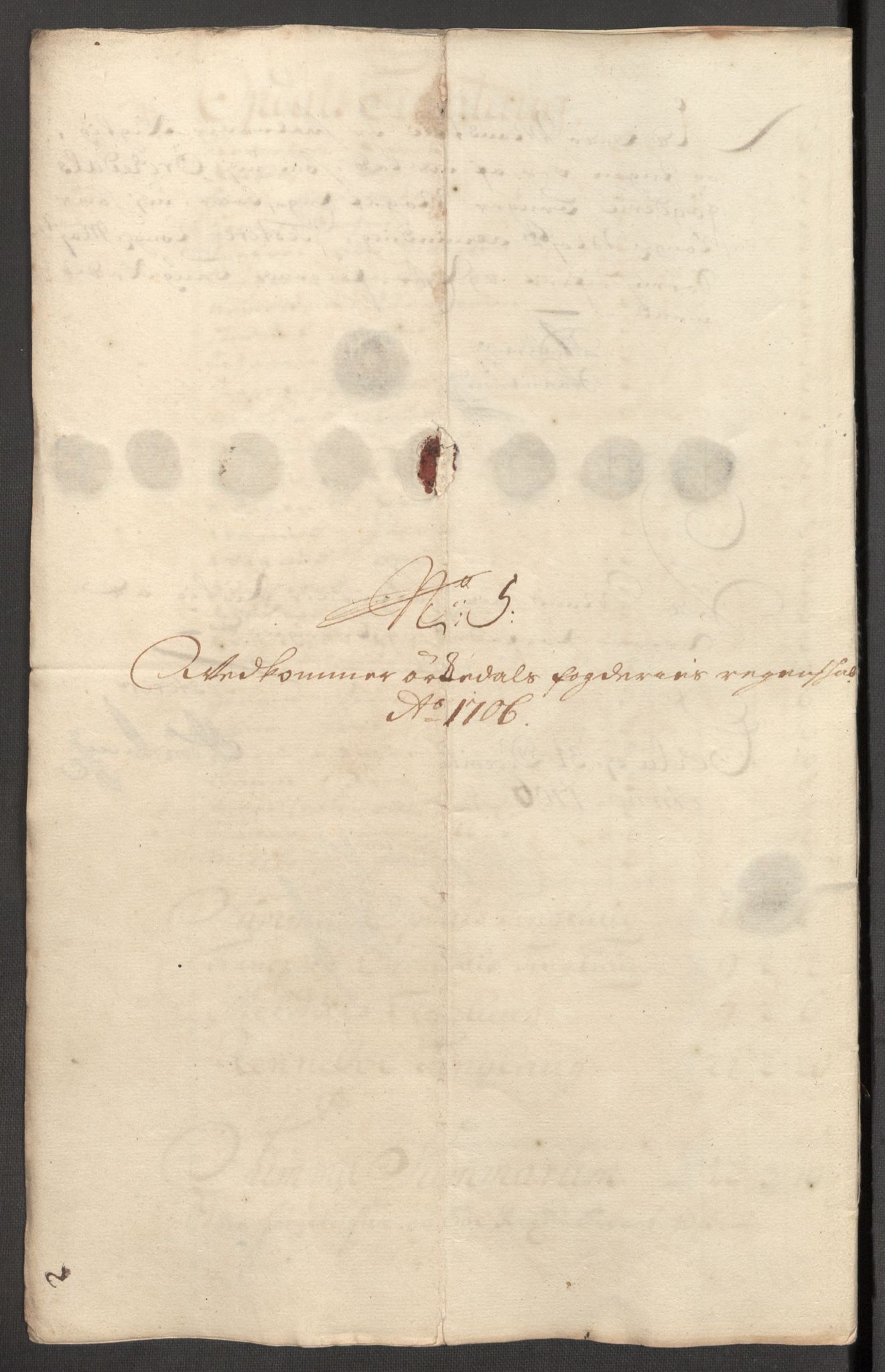 Rentekammeret inntil 1814, Reviderte regnskaper, Fogderegnskap, AV/RA-EA-4092/R60/L3956: Fogderegnskap Orkdal og Gauldal, 1706, p. 117