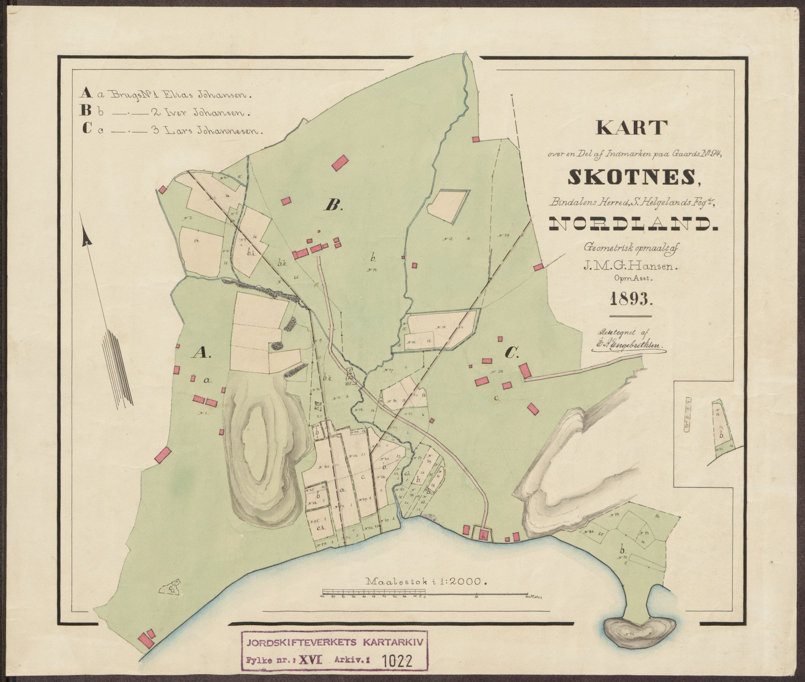Jordskifteverkets kartarkiv, AV/RA-S-3929/T, 1859-1988, p. 1177