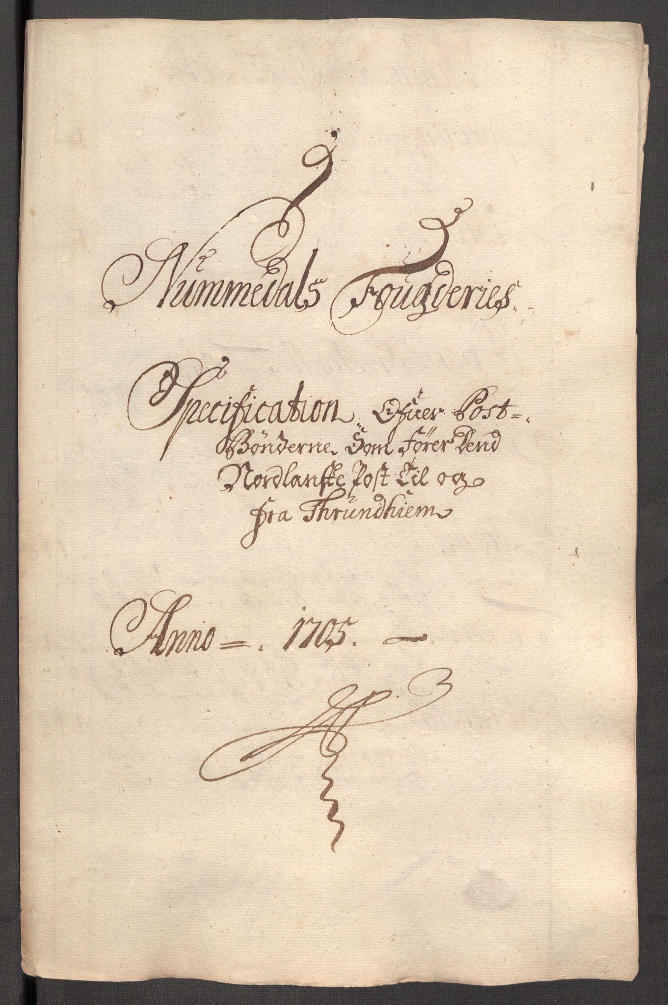 Rentekammeret inntil 1814, Reviderte regnskaper, Fogderegnskap, RA/EA-4092/R64/L4429: Fogderegnskap Namdal, 1705-1706, p. 165