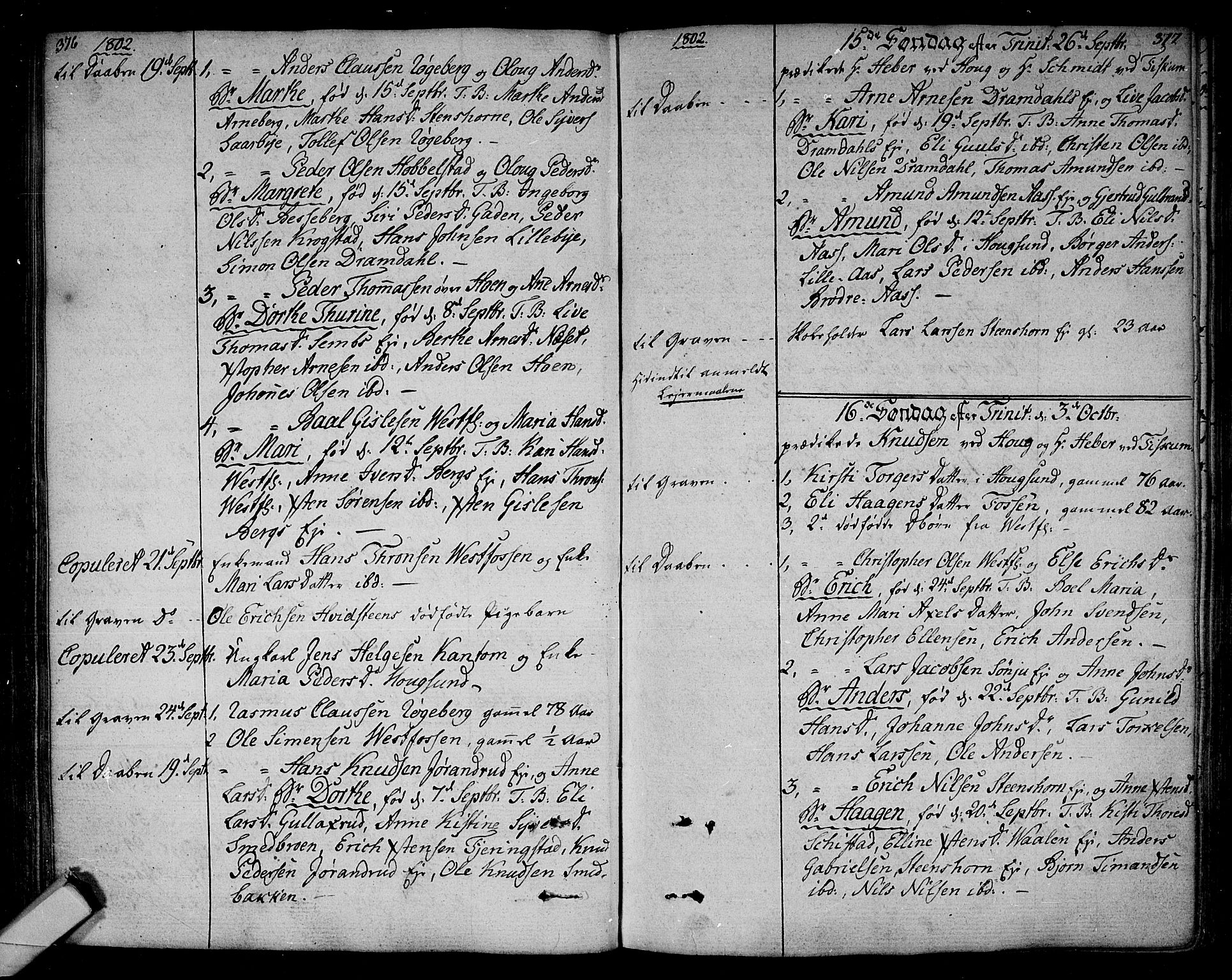 Eiker kirkebøker, AV/SAKO-A-4/F/Fa/L0009: Parish register (official) no. I 9, 1789-1806, p. 376-377