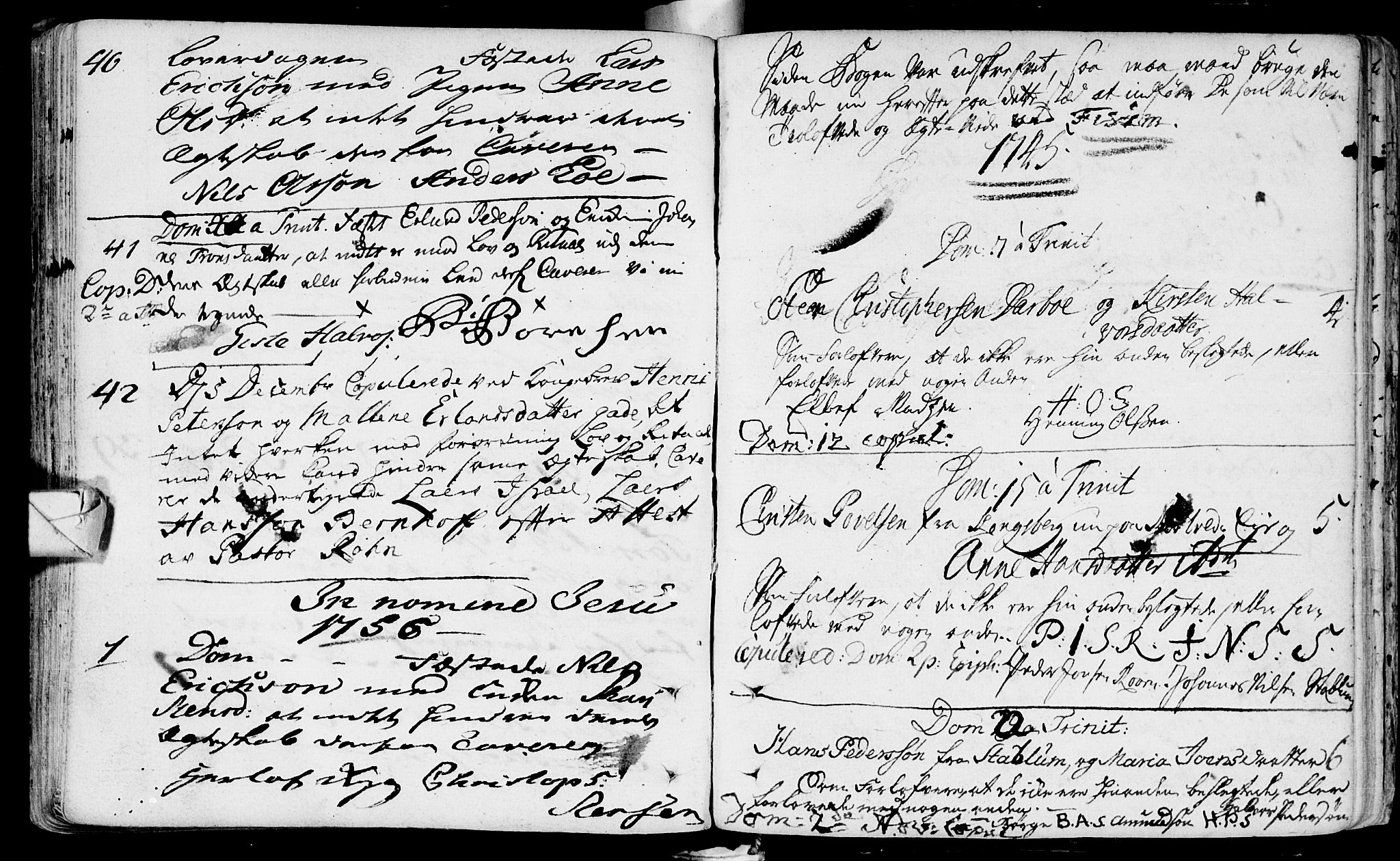 Eiker kirkebøker, SAKO/A-4/F/Fa/L0005: Parish register (official) no. I 5 /2, 1721-1747