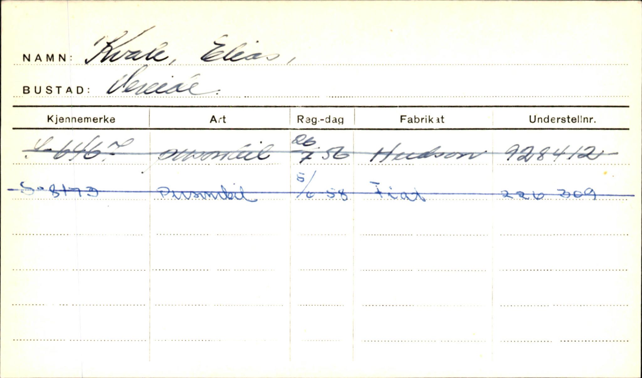 Statens vegvesen, Sogn og Fjordane vegkontor, AV/SAB-A-5301/4/F/L0001B: Eigarregister Fjordane til 1.6.1961, 1930-1961, p. 270