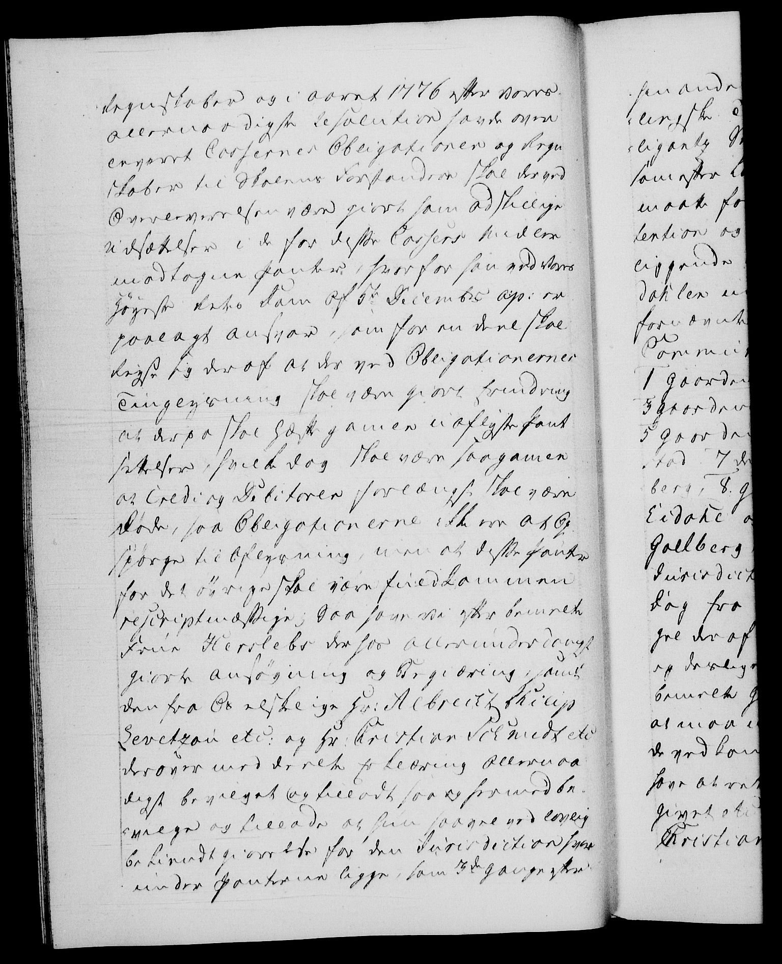 Danske Kanselli 1572-1799, AV/RA-EA-3023/F/Fc/Fca/Fcaa/L0049: Norske registre, 1782-1783, p. 63b