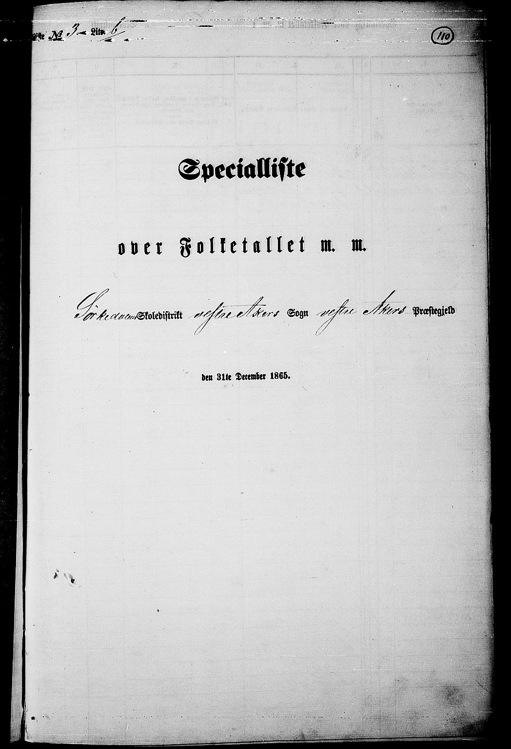 RA, 1865 census for Vestre Aker, 1865, p. 103