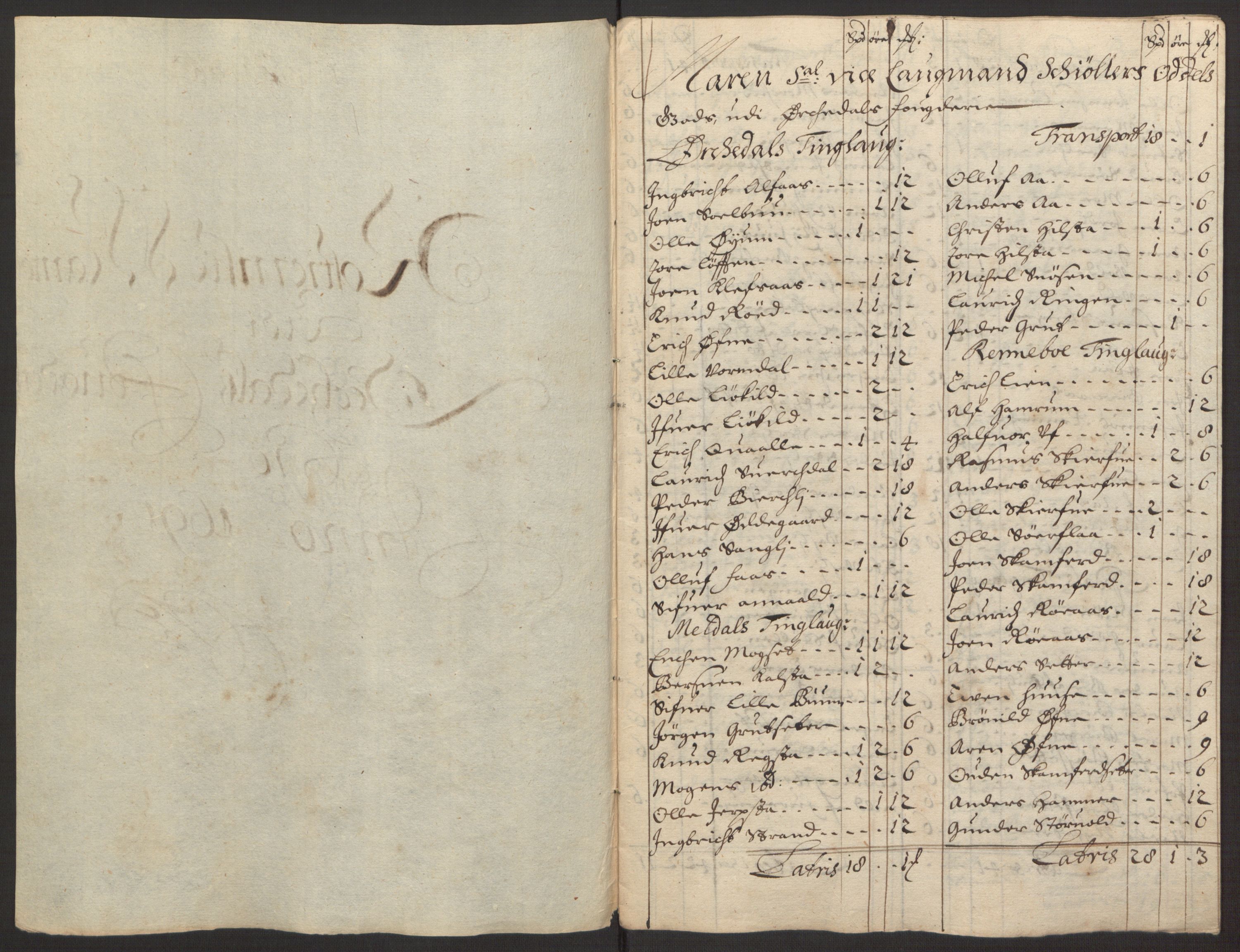 Rentekammeret inntil 1814, Reviderte regnskaper, Fogderegnskap, RA/EA-4092/R58/L3937: Fogderegnskap Orkdal, 1691-1692, p. 100