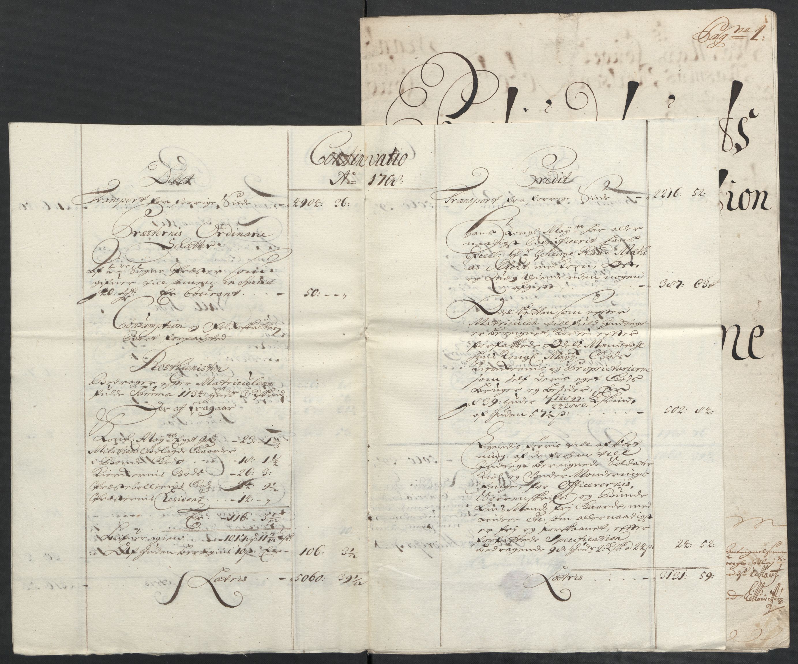 Rentekammeret inntil 1814, Reviderte regnskaper, Fogderegnskap, RA/EA-4092/R40/L2448: Fogderegnskap Råbyggelag, 1706-1708, p. 293