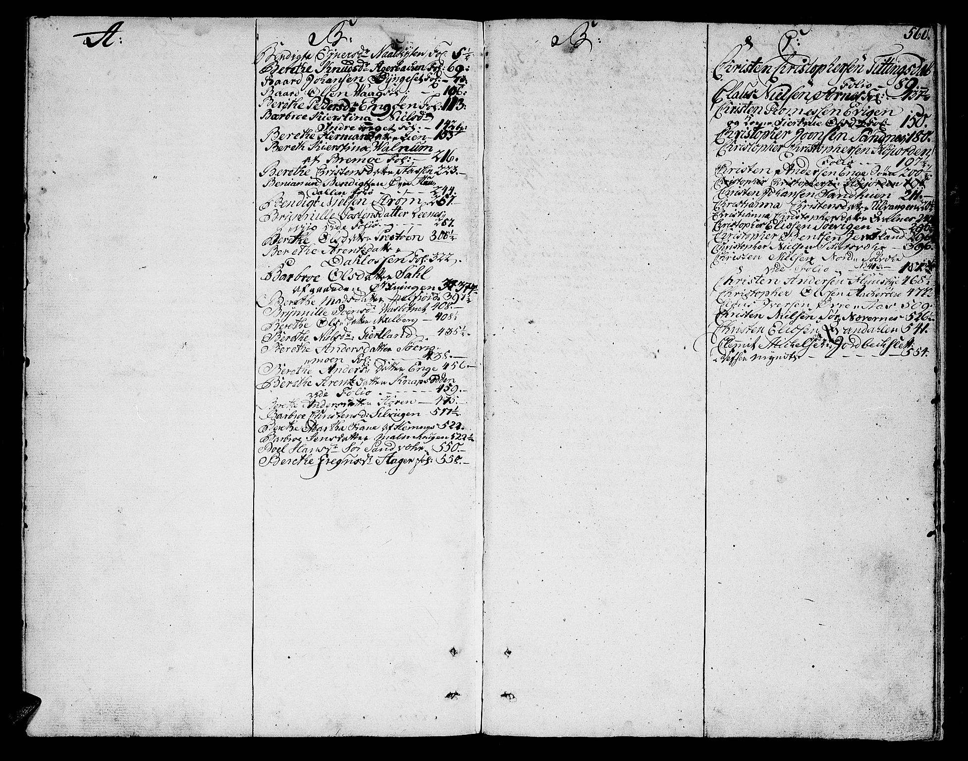 Helgeland sorenskriveri, SAT/A-0004/3/3A/L0062: Skifteprotokoll 14C, 1782-1784, p. 559b-560a